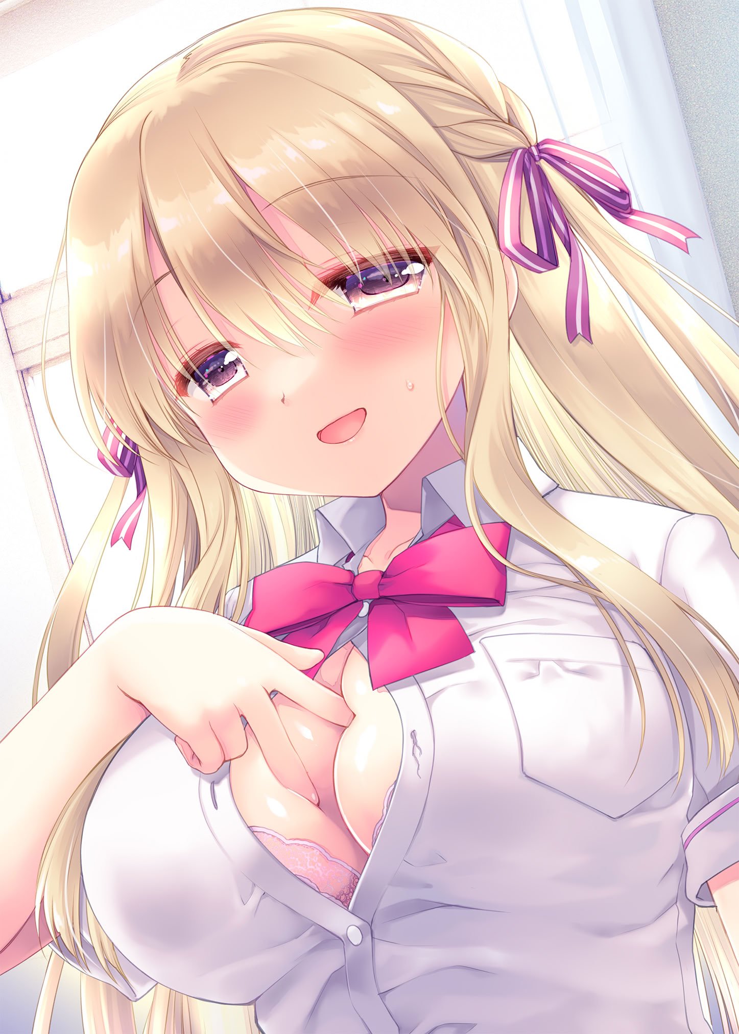 [D・N・A.Lab. (ミヤスリサ)] 昼休みのはさみうち (DL版)
