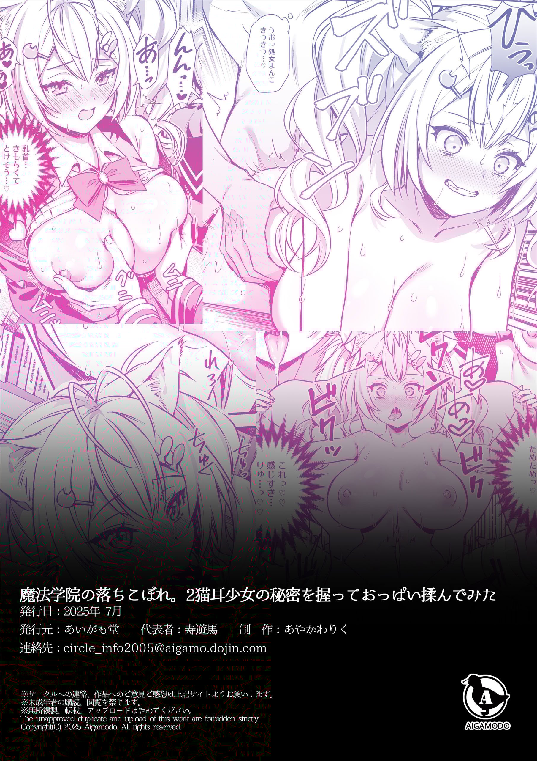 [あいがも堂 (あやかわりく)] 魔法学院の落ちこぼれ。1+2 [中文]
