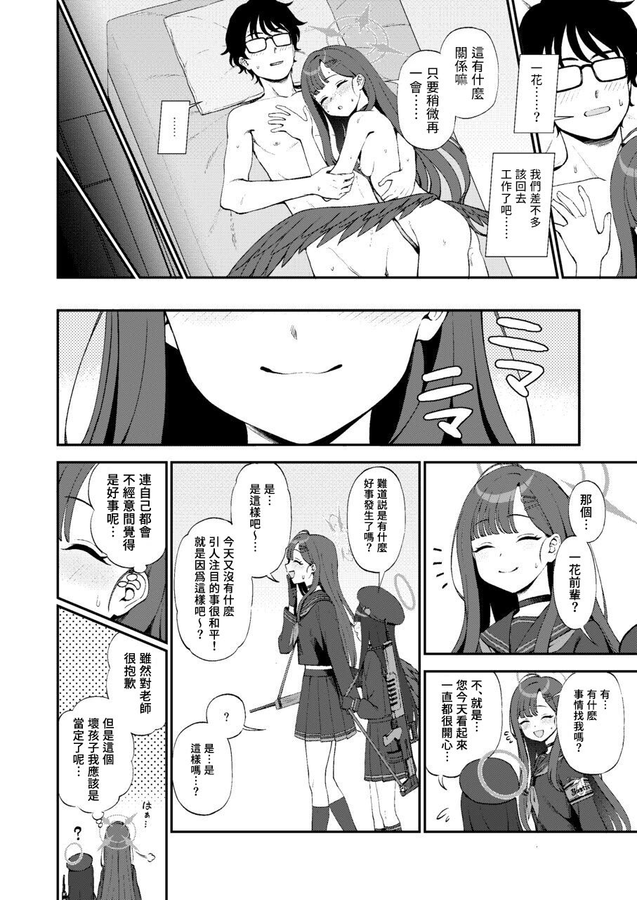 (ブルーマーケット13) [くまのとおるみち (くまだ)] 先生、ちょっといいっすか？ (ブルーアーカイブ) [中国翻訳] [DL版]