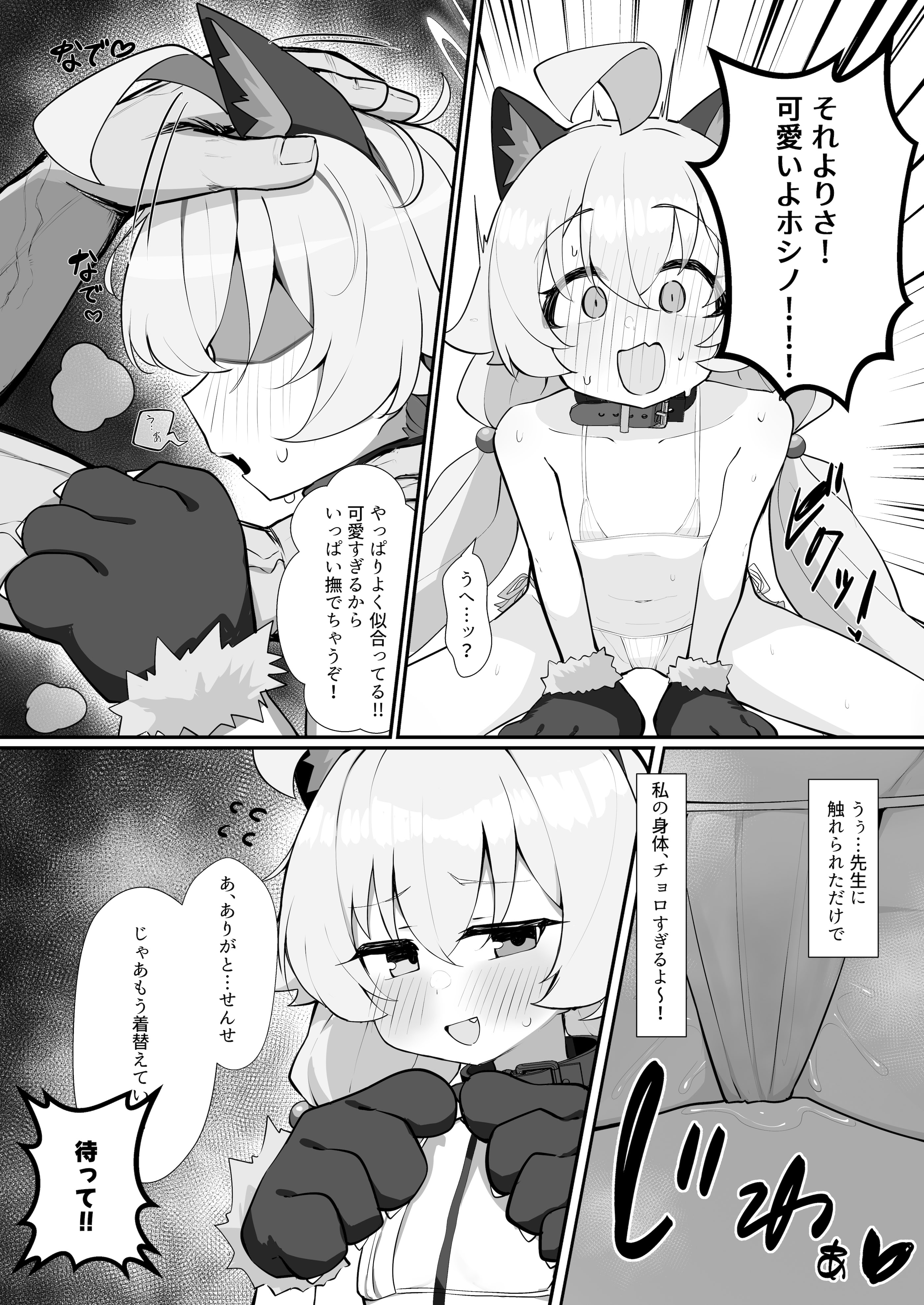 [もちもちわんこ堂 (しろろん餅。)]ホシノとペット性活 (ブルーアーカイブ) [DL版]