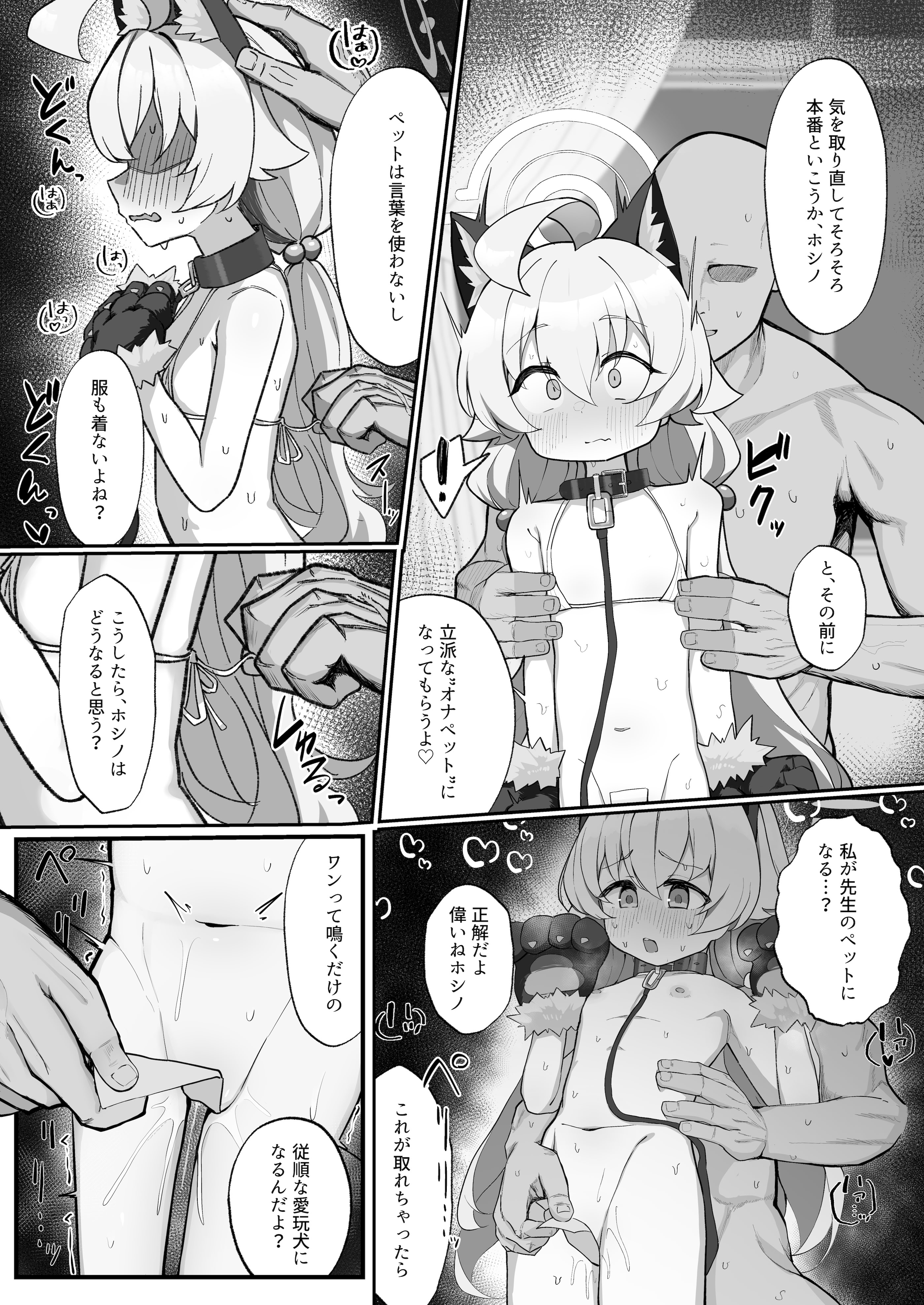 [もちもちわんこ堂 (しろろん餅。)]ホシノとペット性活 (ブルーアーカイブ) [DL版]
