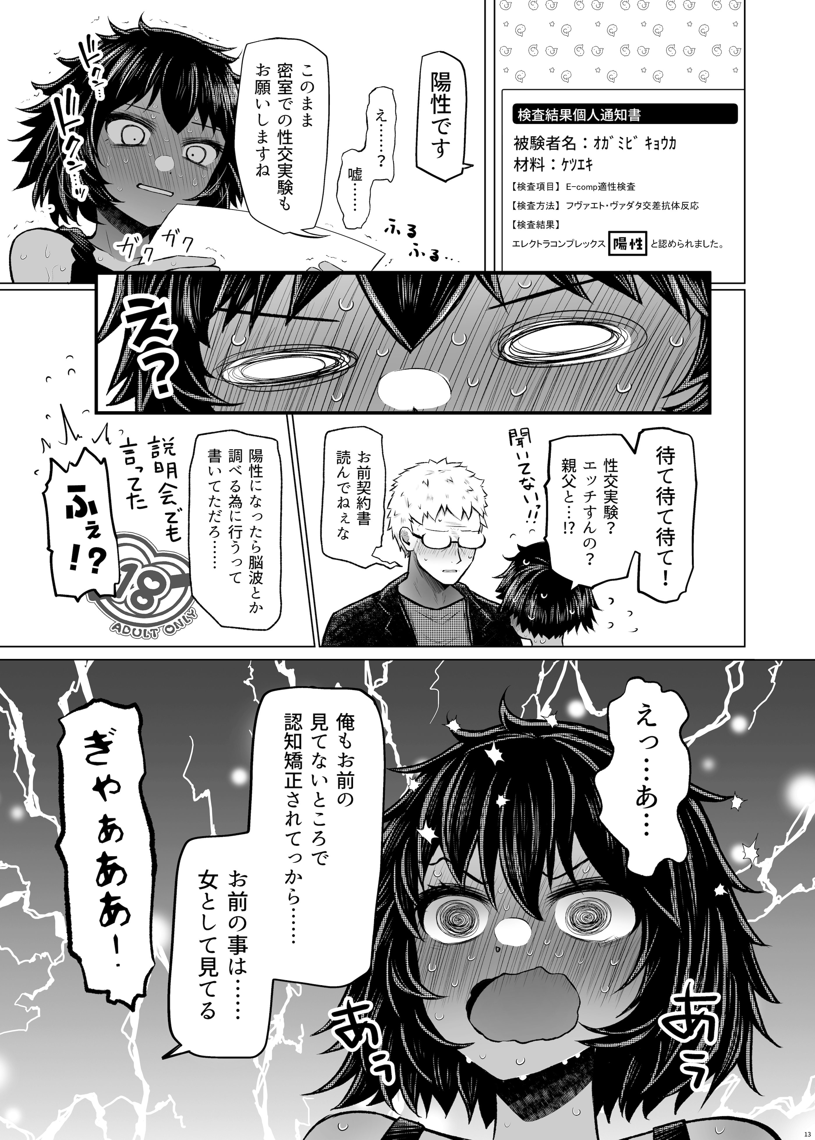 [ふらふらトキシン (荒野沖)] 遺伝性疾患のリスクが無いなら実父と子作りしてもいいよね 6