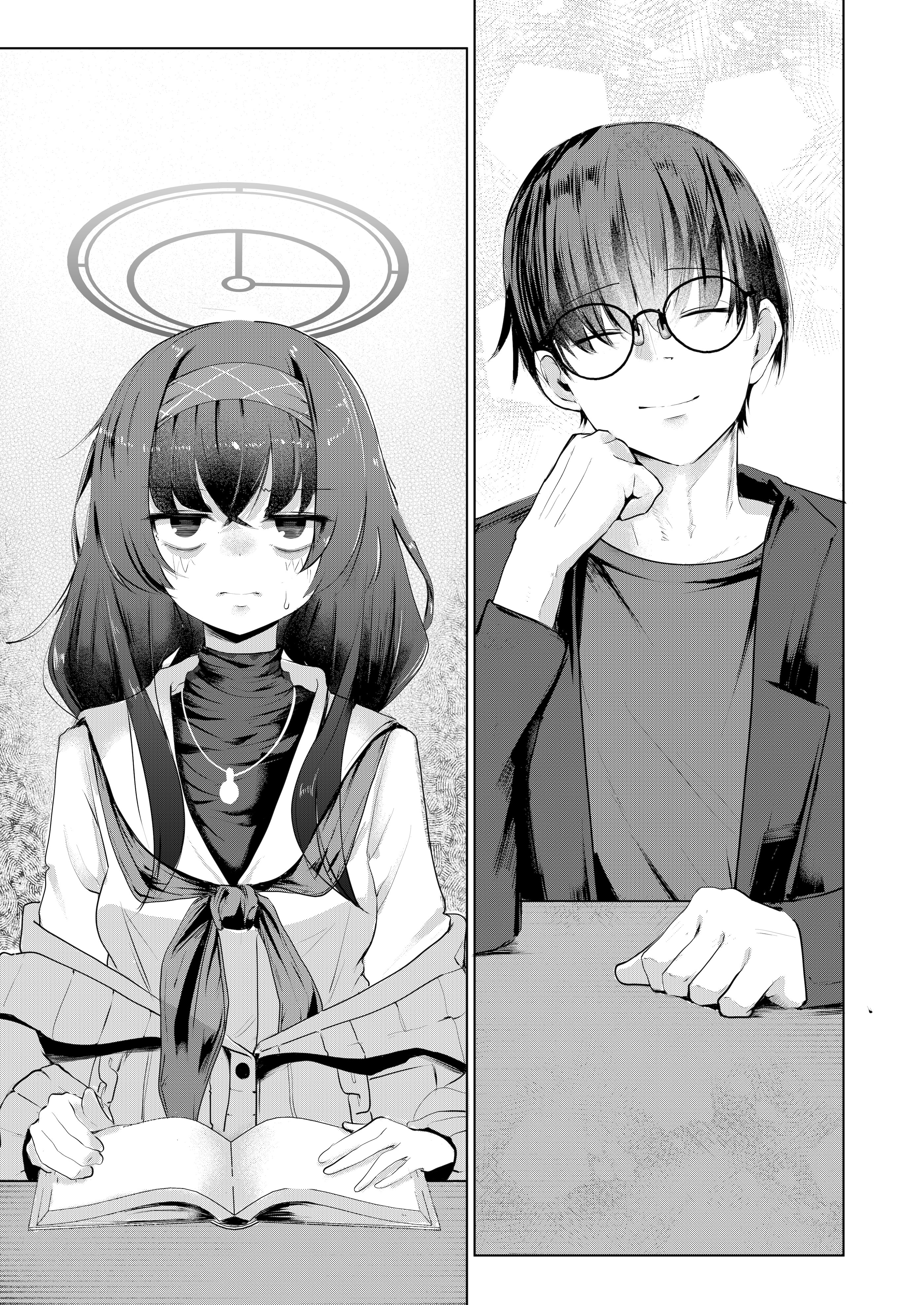 [Dra5nize (鬼ヶ島えりゅ)] 不器用にわらう君が好き (ブルーアーカイブ)｜喜欢如此笨拙地笑着的你 [欶澜汉化组] [DL版]