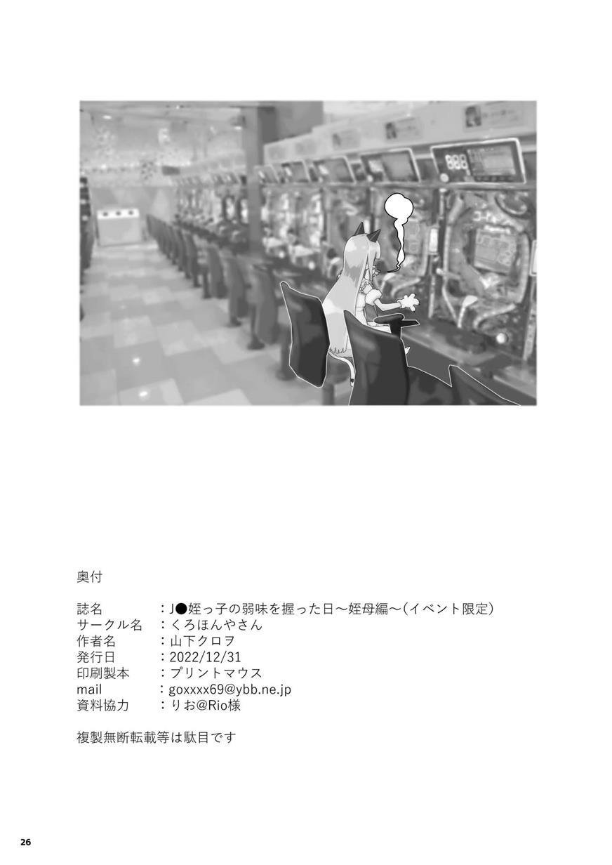 [くろほんやさん (山下クロヲ)] J〇姪っ子の弱味を握った日～ママ編合集～