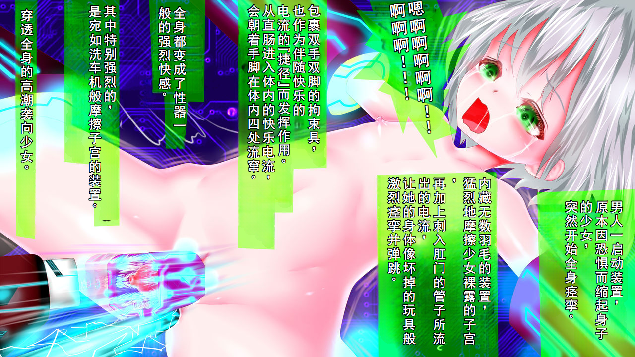 [メランコル] 強制絶頂 拡張機械姦 (ギリモザ版)