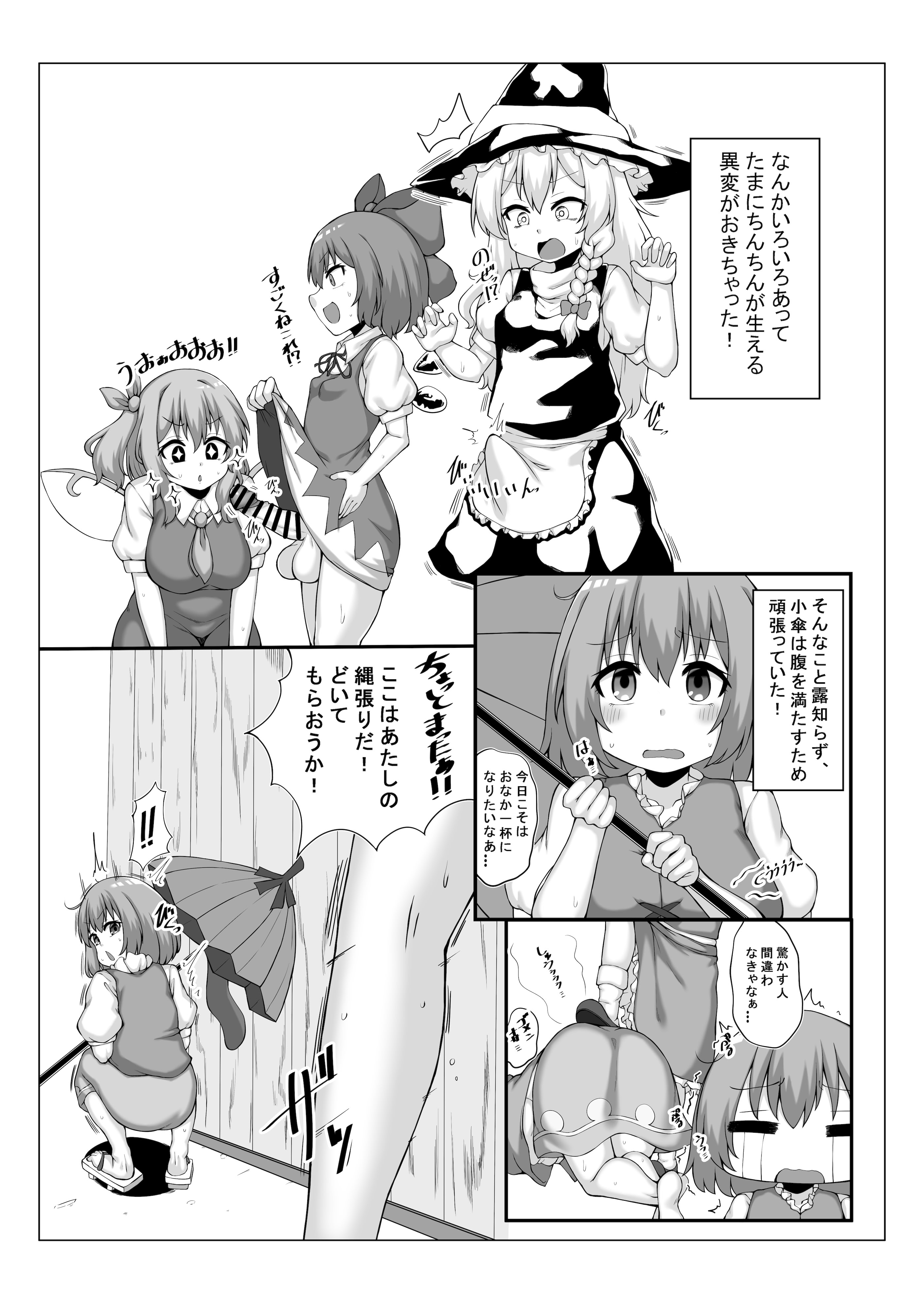 [なすきっちん (なすきち)] 小傘ちゃんは驚かせたい (東方Project) [DL版]