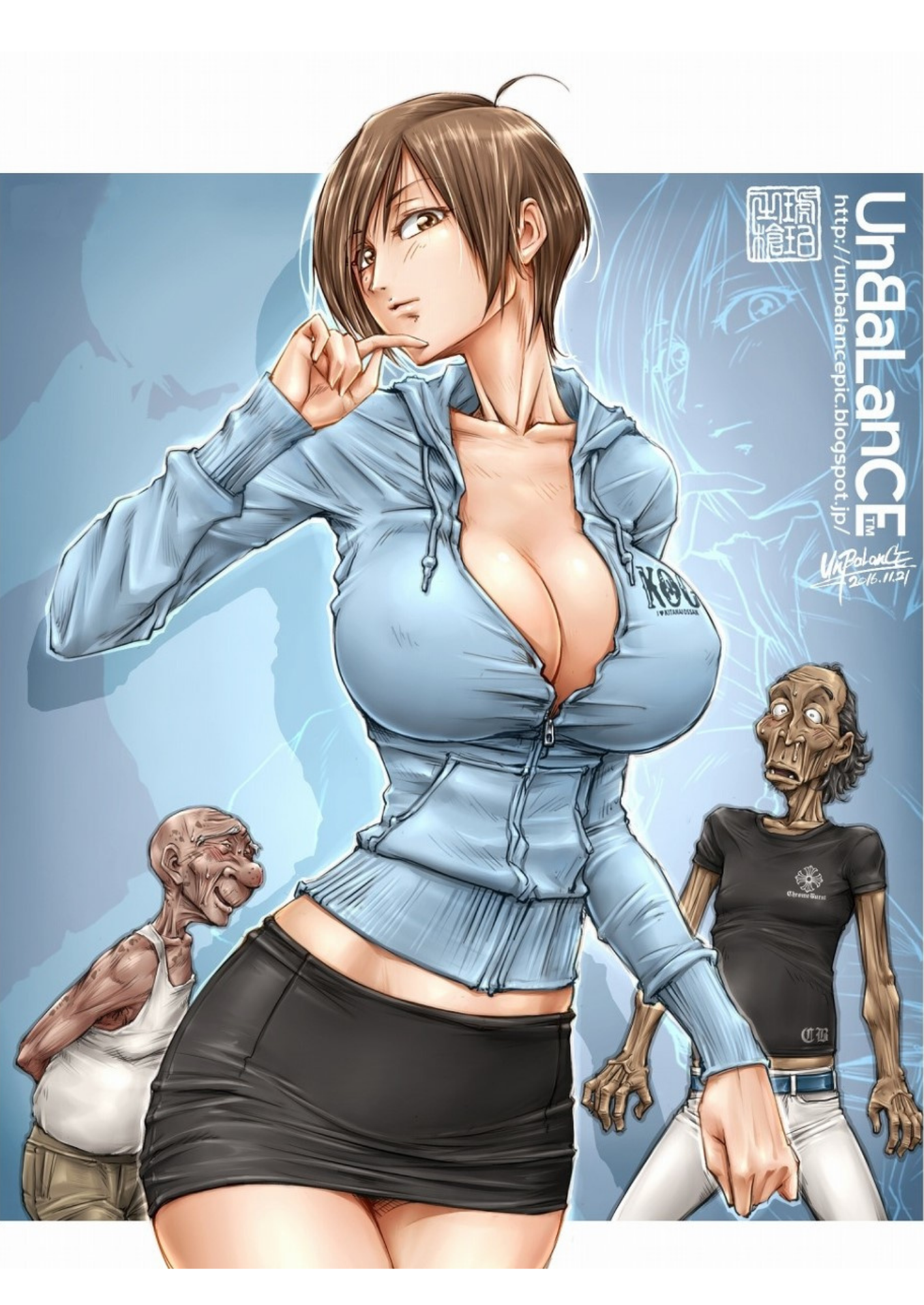 [UnBaLanCE] 梅吉と朝姫 まとめ1~2+3日前+pixiv