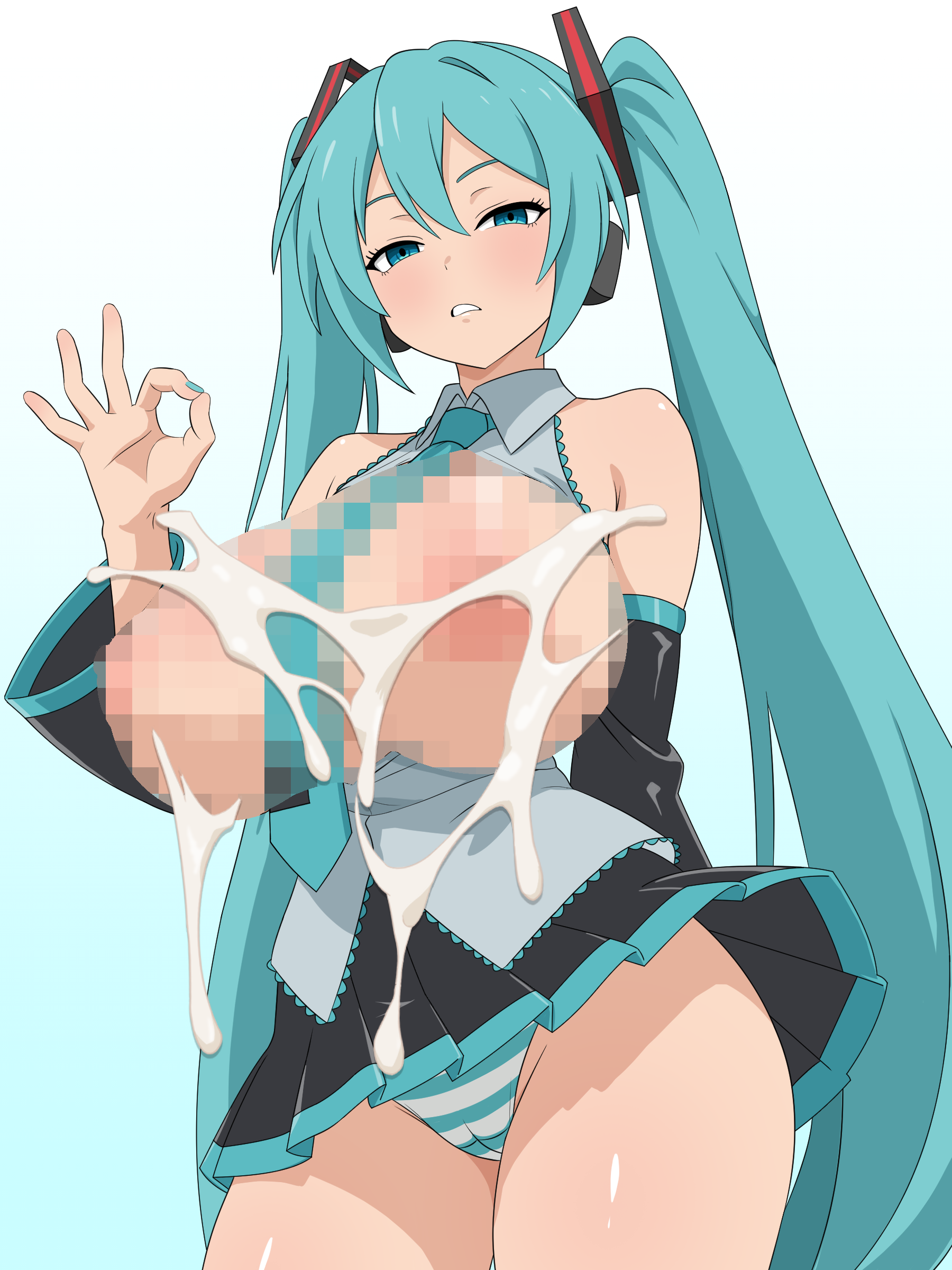 （みぎこうば）初音的受虐狂主人垃圾精子調教管理合集（不知何人漢化）[Chinese]