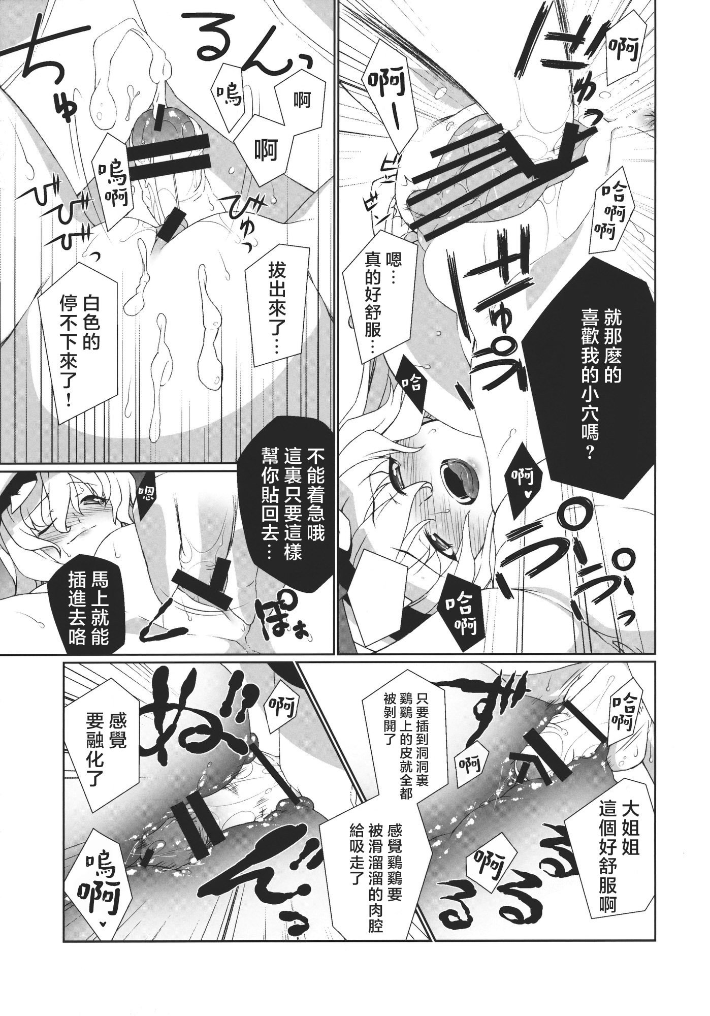 (例大祭8) [TUKIBUTO (氷樹一世)] HI-Sneak at night (東方Project) [堕樱汉化组]