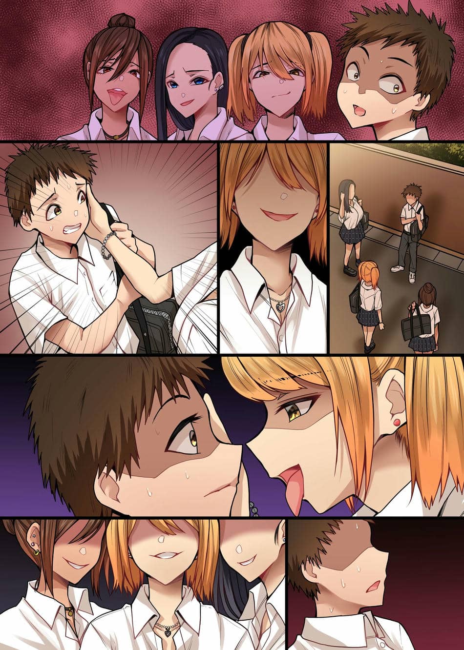 [NCP] 童貞チンポがだぁい好きな発情ギャルの雌穴に生でハメて出してギャルハーレムを築いた話。