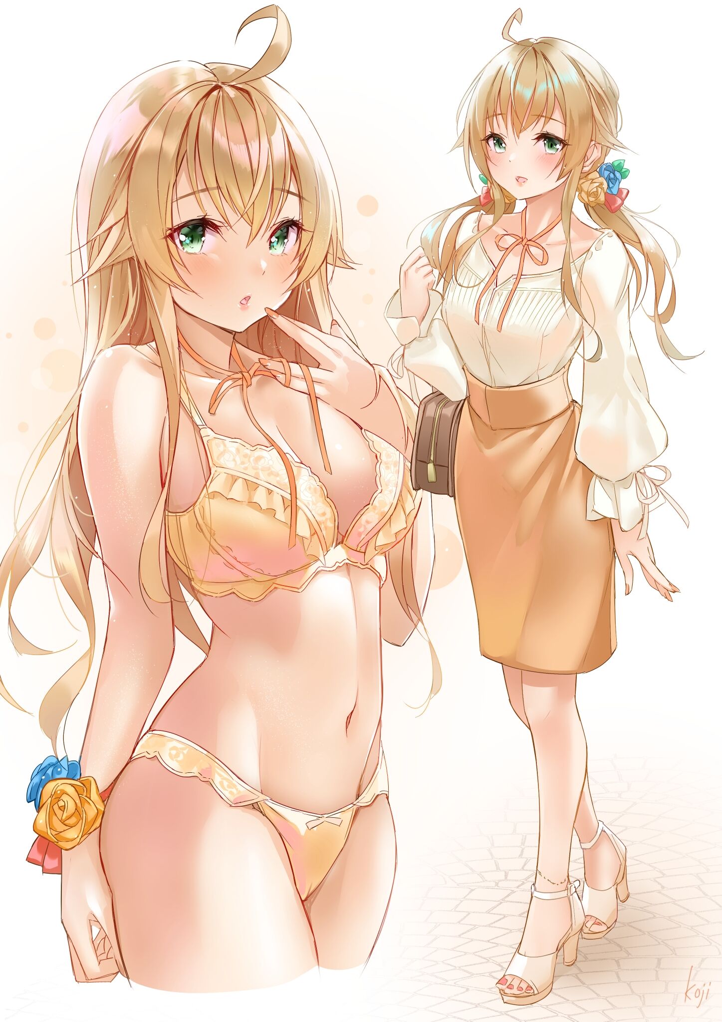 [聖華快楽書店 (くまっこ)] ヌルヌル性感マッサージで金髪お嬢様は快楽メス堕ち [中国翻訳] [無修正] [DL版]