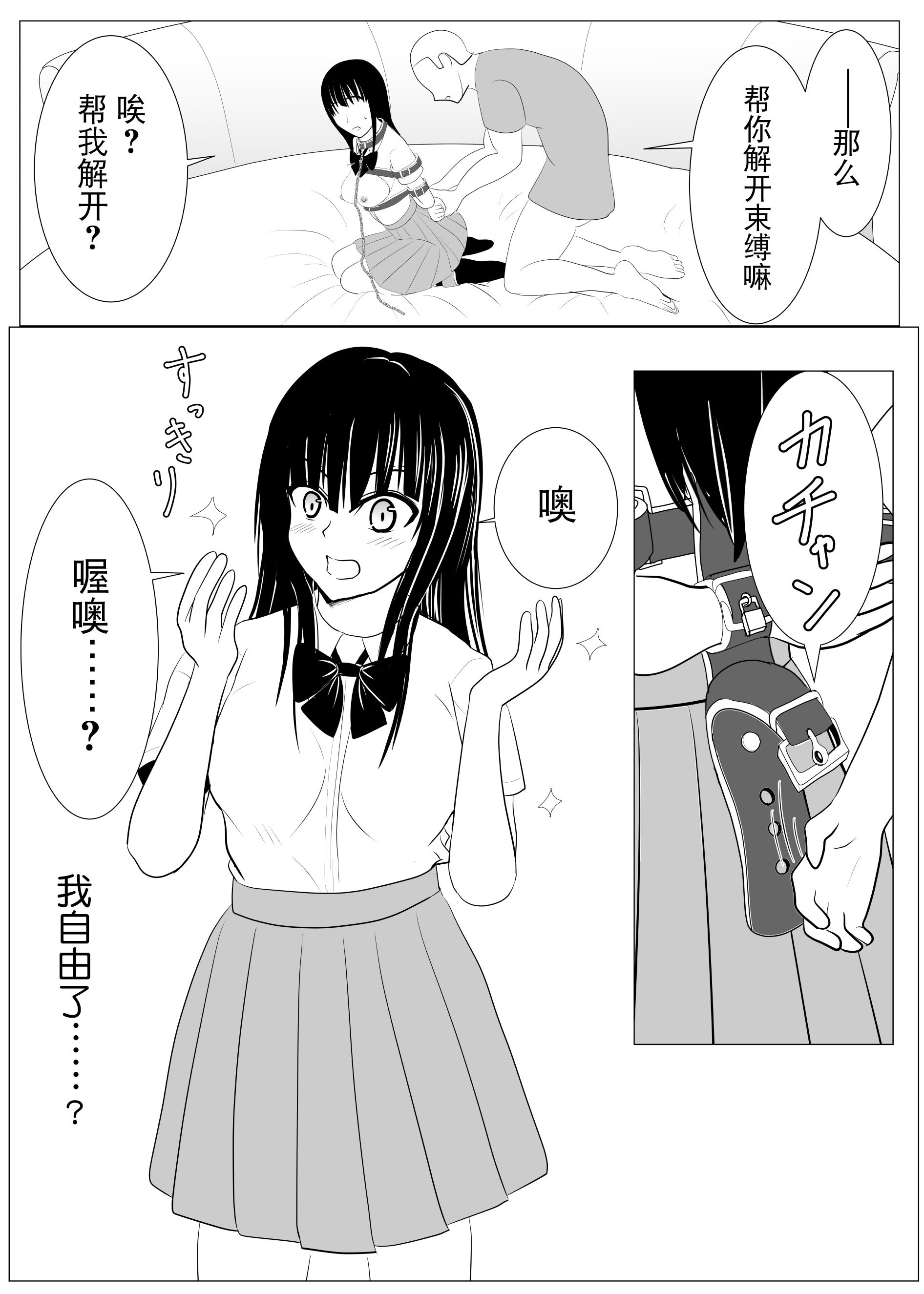 [炭酸プロテインの会 (炭酸プロテイン柏木)] 18歳からはじめる監禁拘束 AVに脳を焼かれたM女子の末路 [BLUE氪个人翻译]
