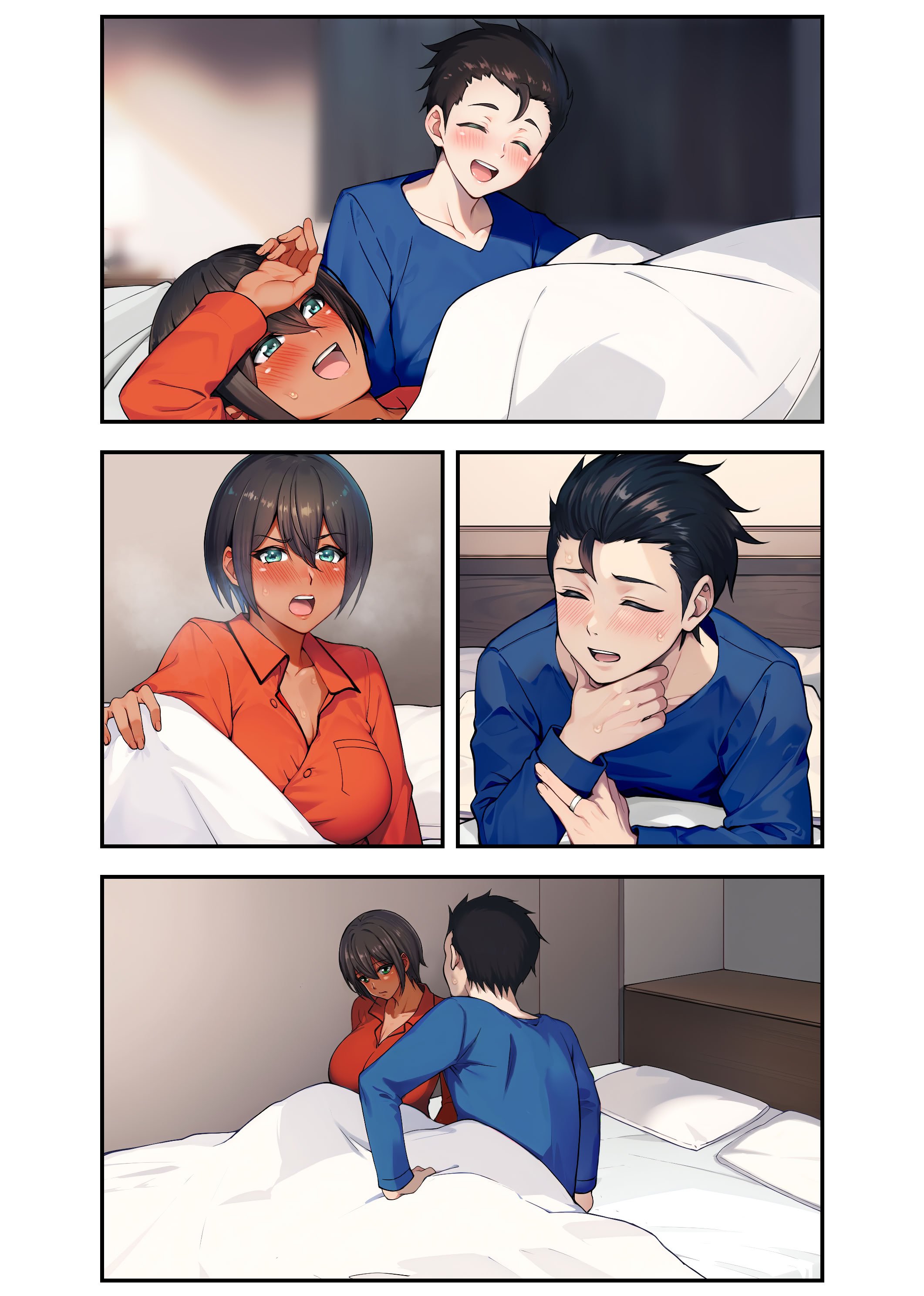 [領空侵犯 (かつよし)] 28日後に俺の母ちゃんが友達の専用オナホールになる話 2 前編