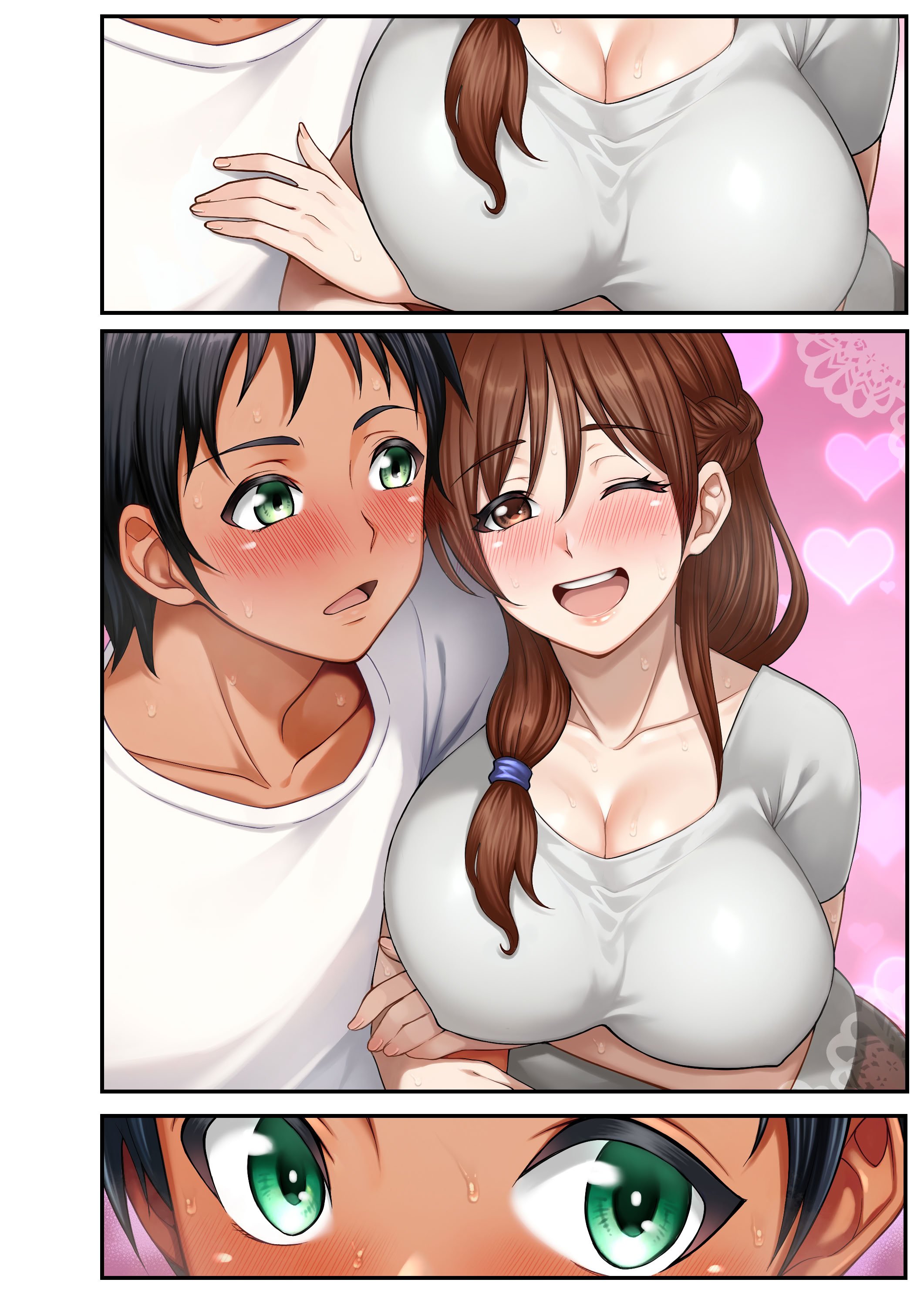 [領空侵犯 (かつよし)] 28日後に俺の母ちゃんが友達の専用オナホールになる話 2 前編