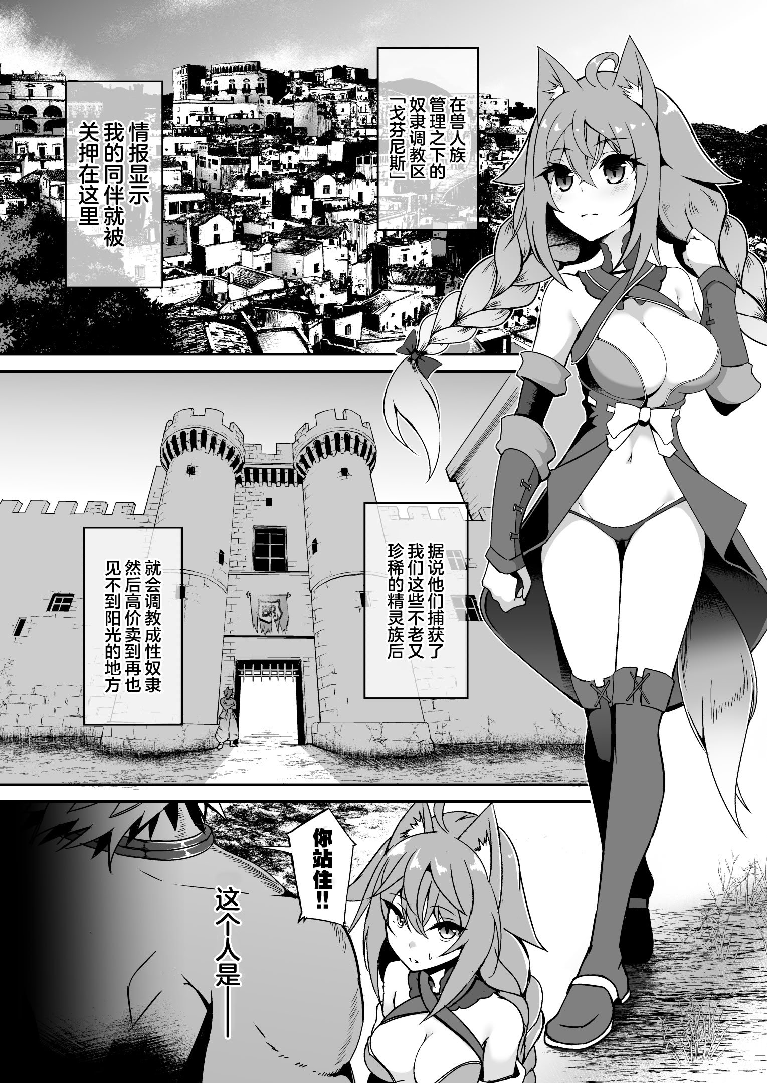 [白金堂 (すいすい)] 逃亡ELF11 [紫藤汉化组] [DL版]