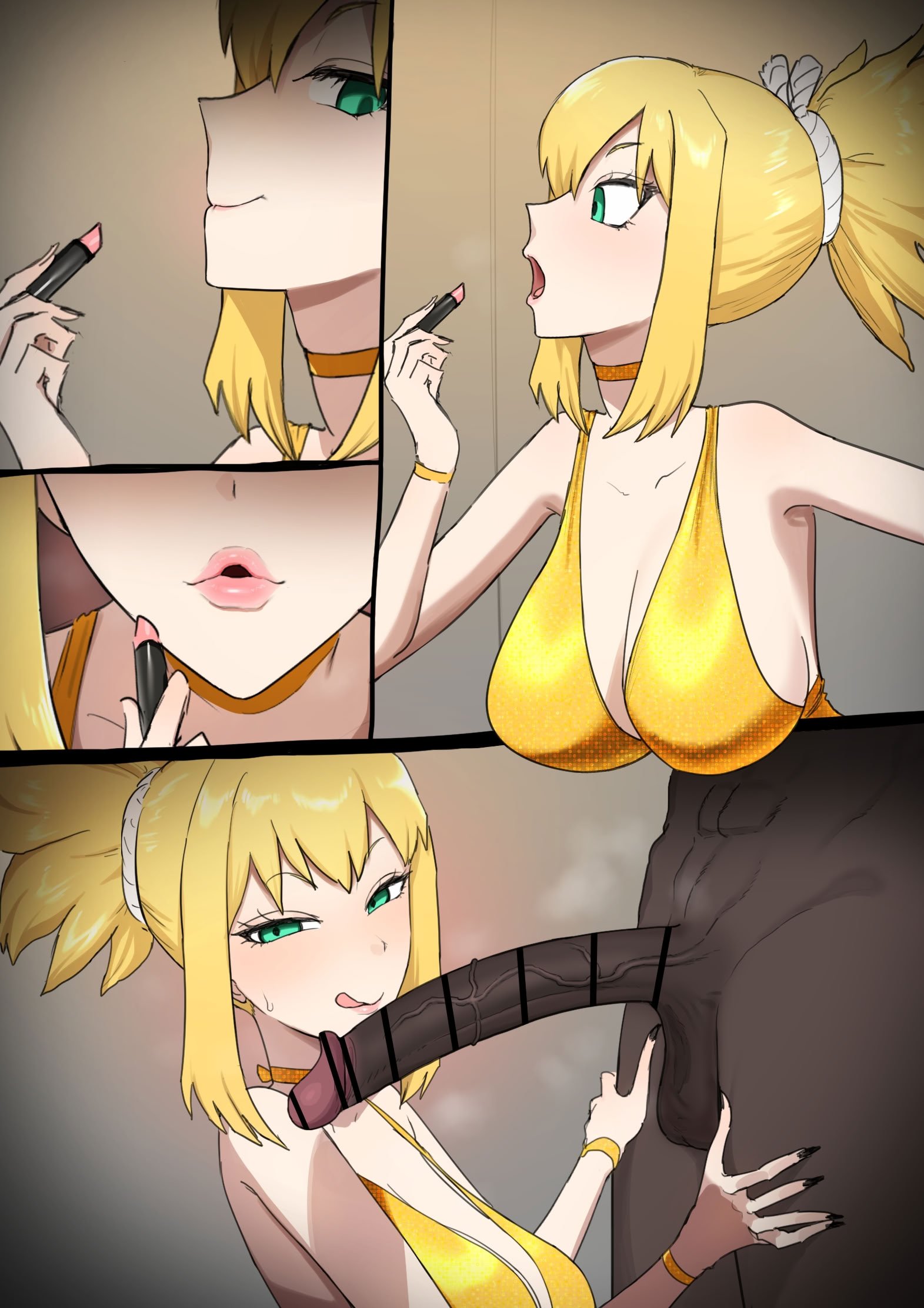 [Giga] コハク×BBC (Dr.STONE) [BCS个人机翻润色汉化]