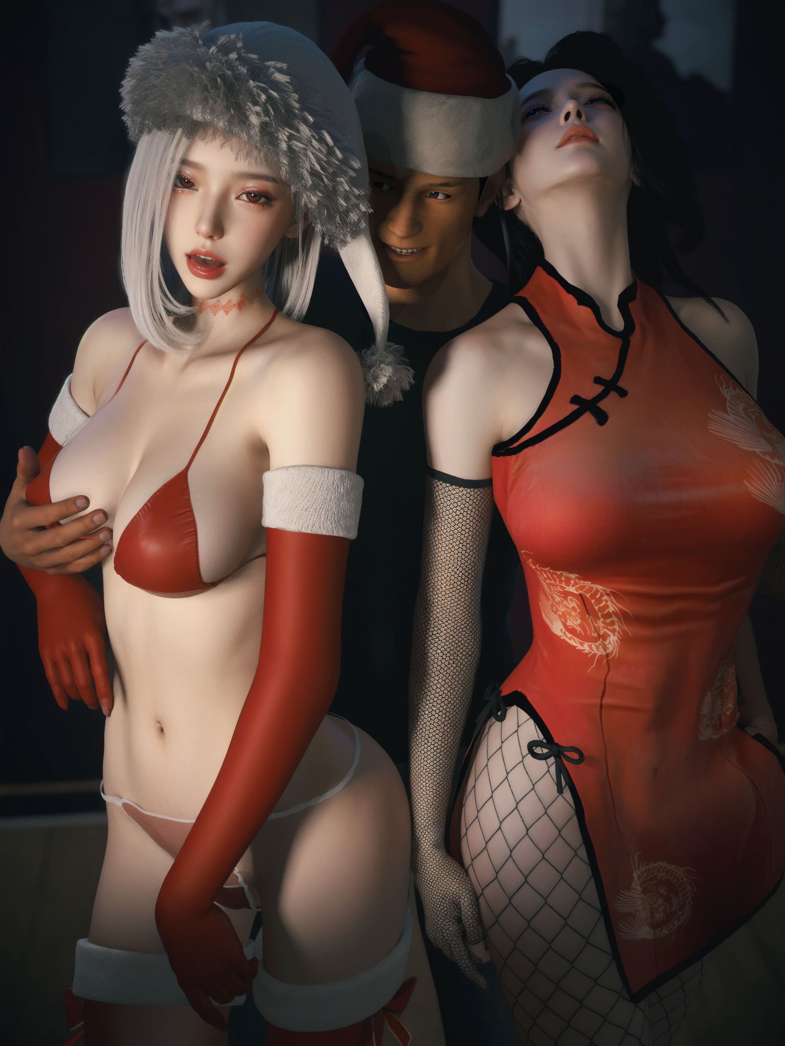 我的合租女室友是不是过于淫荡了圣诞特刊(二次修正版)