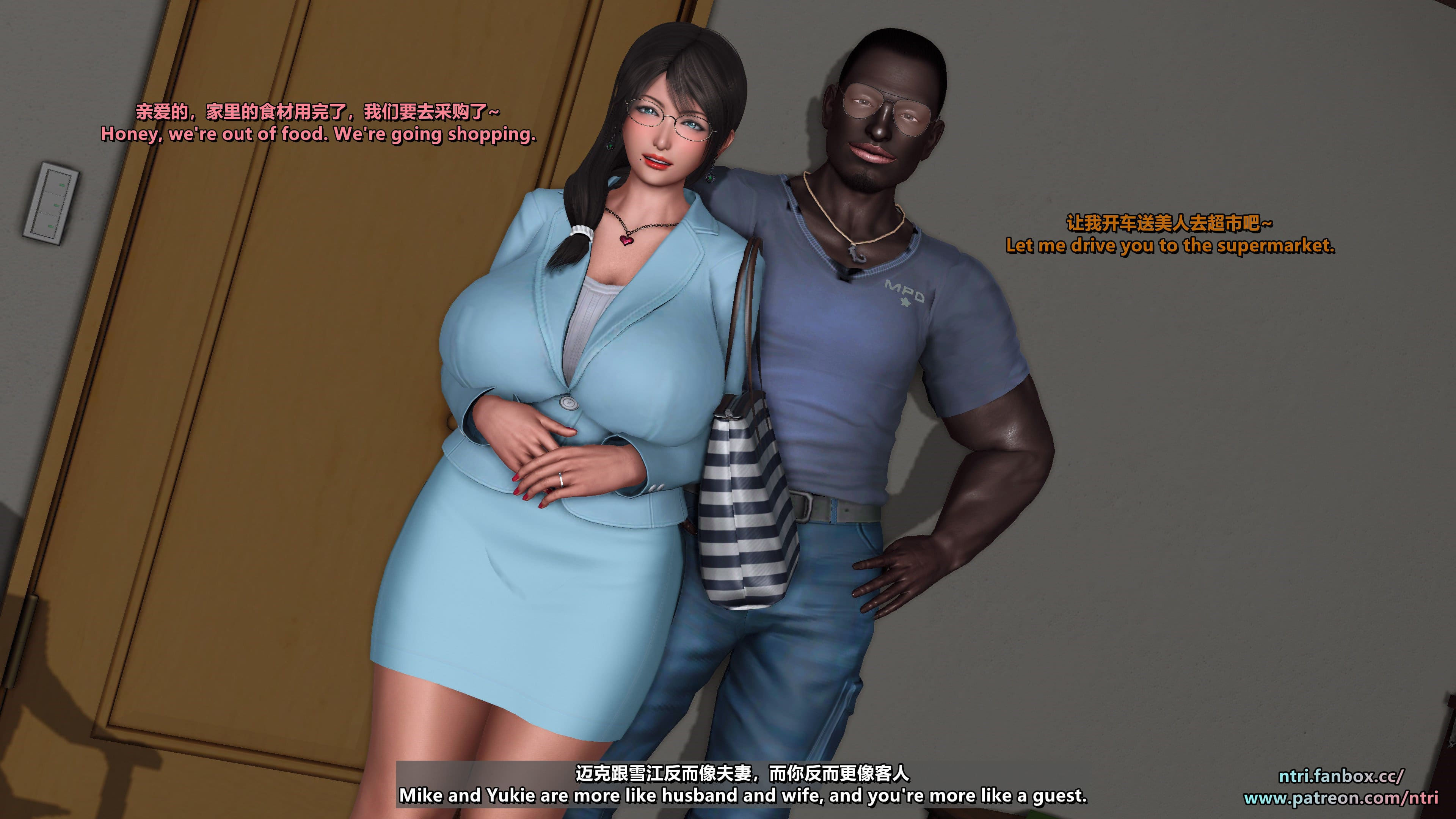 [点点滴滴]妻子与我跟黑人同居-雪江版-丈夫视角