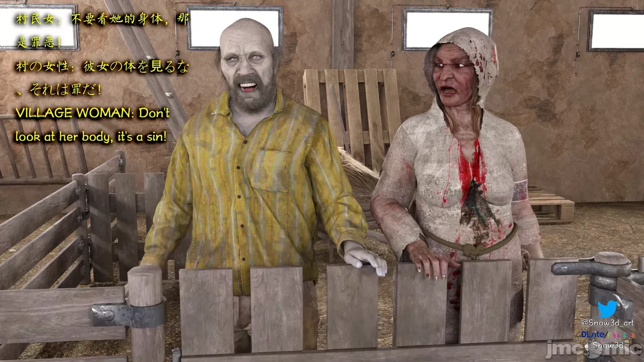 [Snow3D]Secret woman agent vs pig -chapter 2