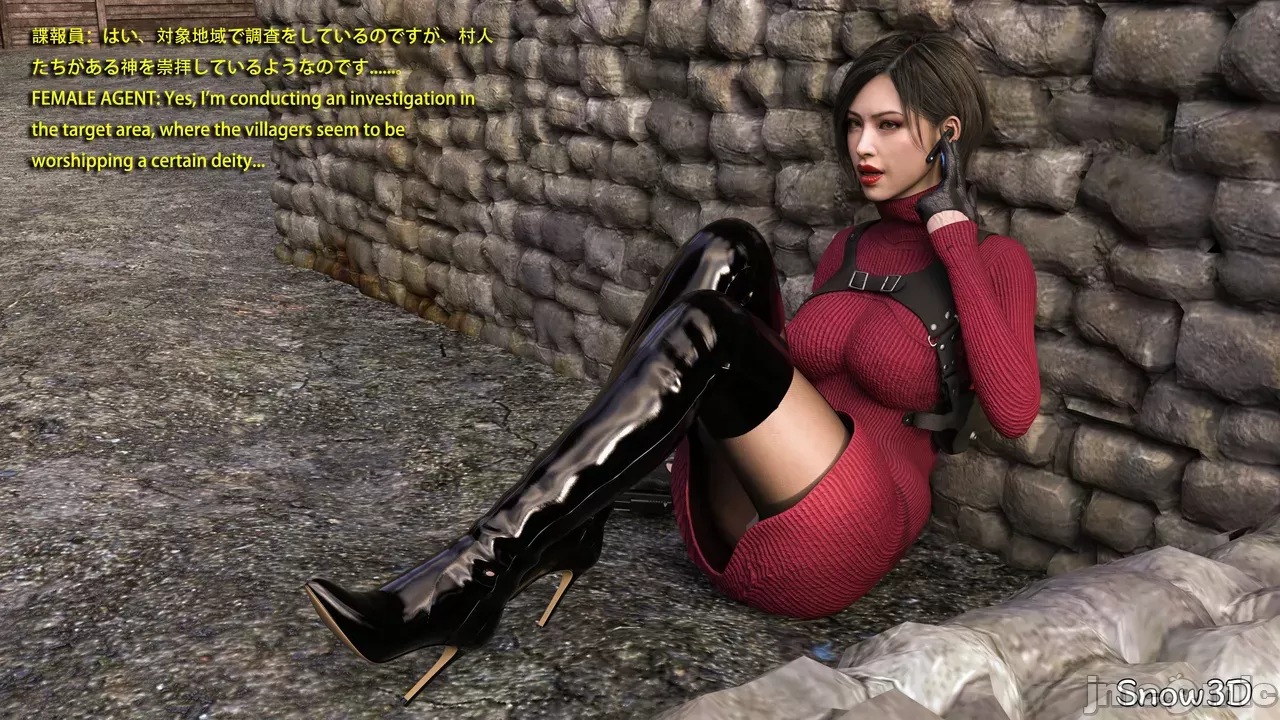 [Snow3D]Secret woman agent vs pig -chapter 1