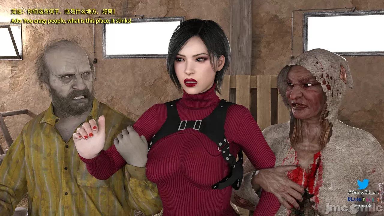 [Snow3D]Secret woman agent vs pig -chapter 1