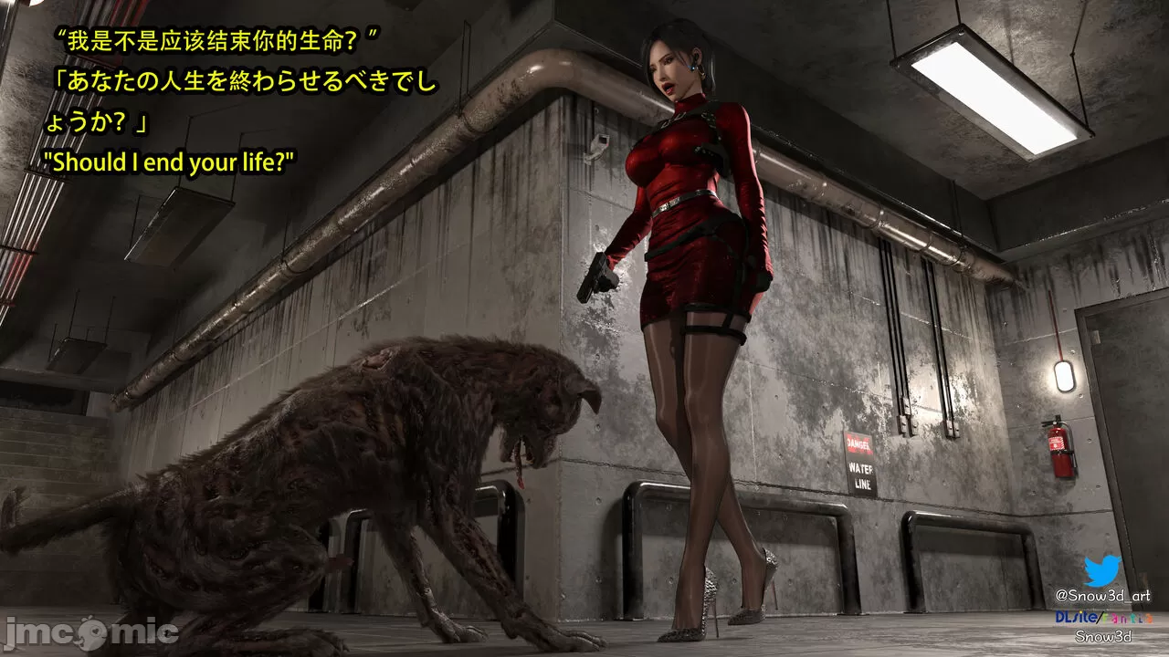 [Snow3D] 秘密女特工vs狗（一）