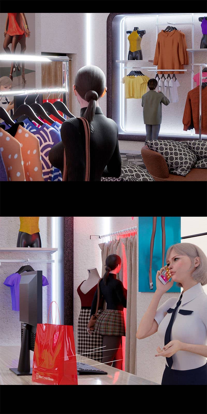 [RoseBlue3D]我的邻居是黑寡妇05