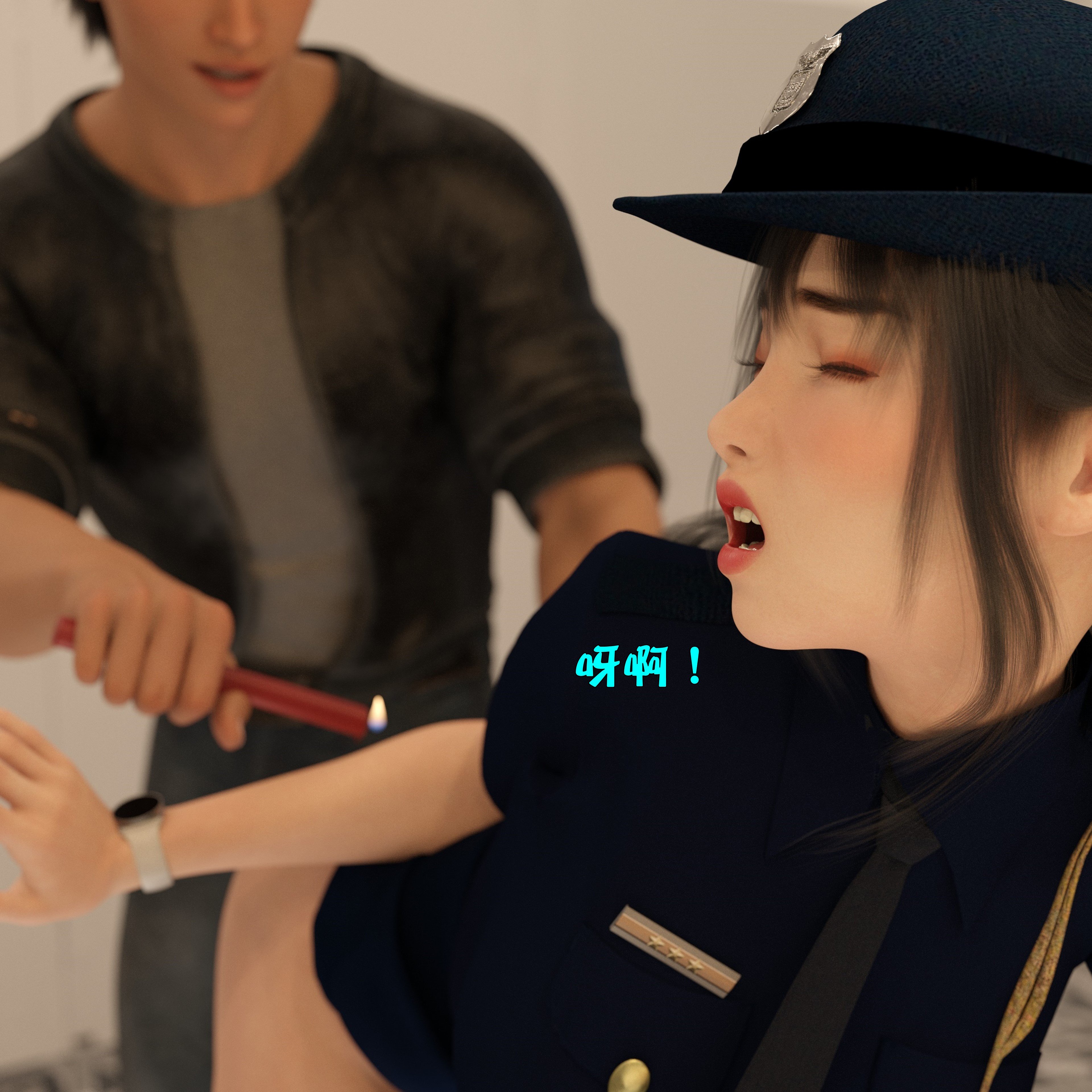 [小飞鼠]黑丝女警队番外篇-林岚的旧相识04