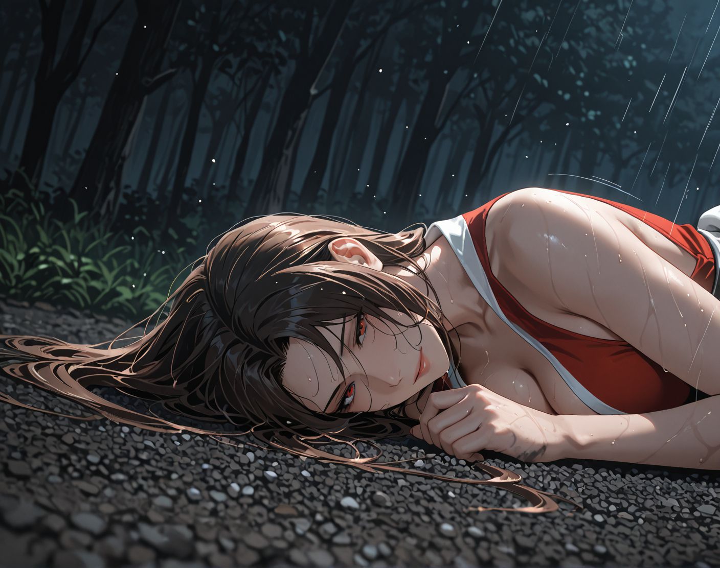 Patreon [KALA AI NSFW] - shiranui mai pt3   Ai generated