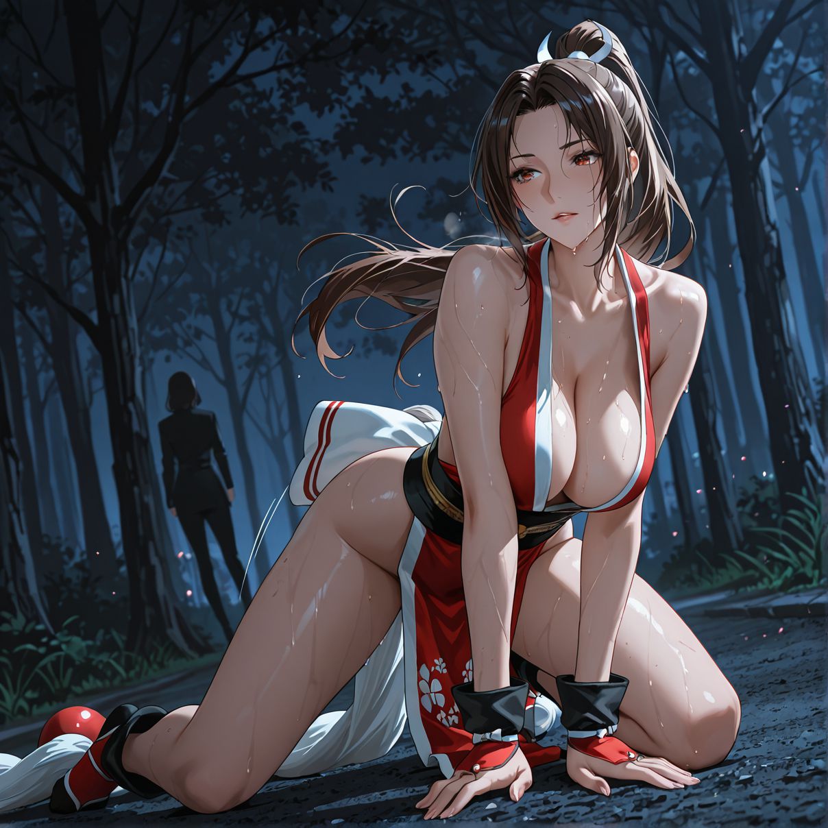 Patreon [KALA AI NSFW] - shiranui mai pt3   Ai generated