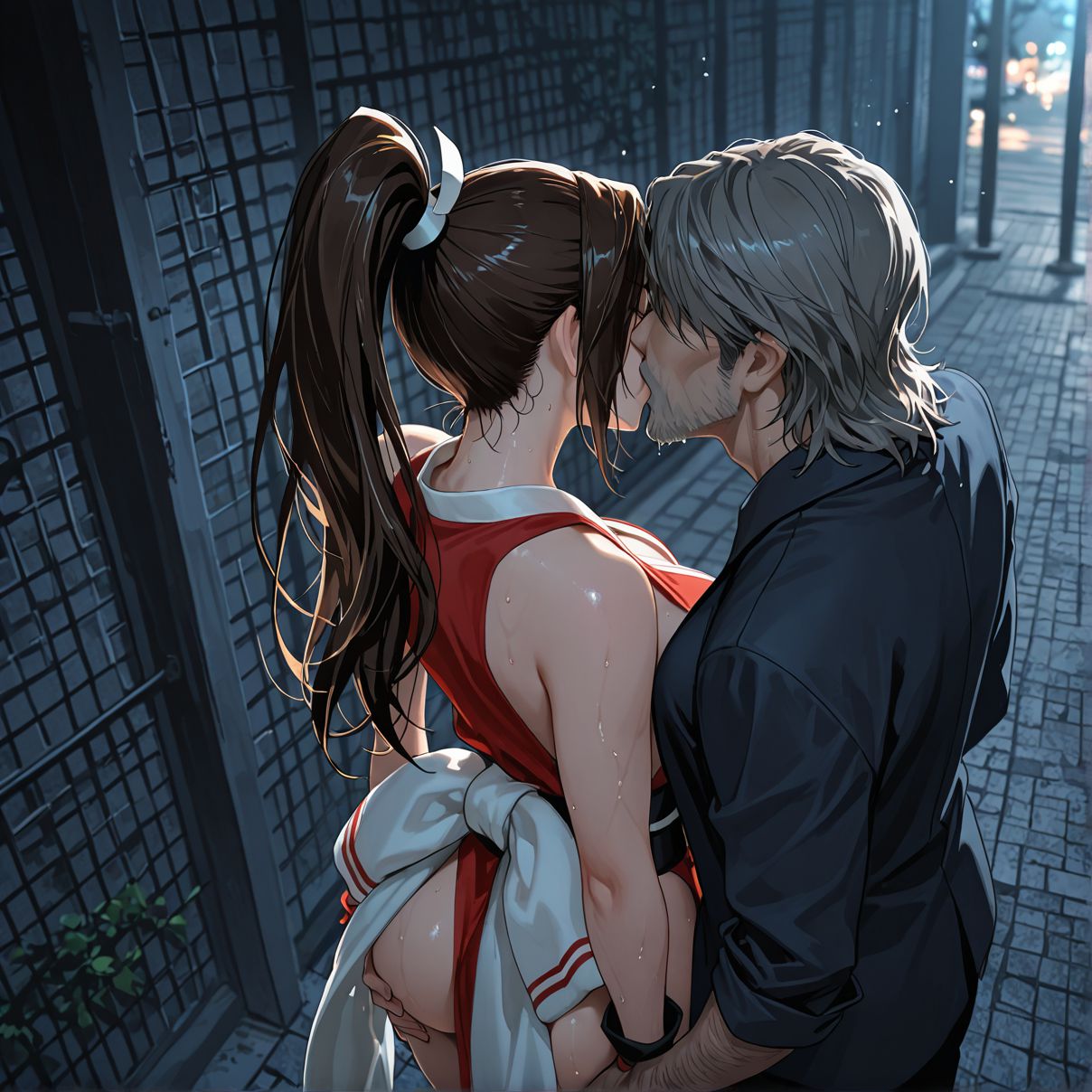 Patreon [KALA AI NSFW] - shiranui mai pt3   Ai generated