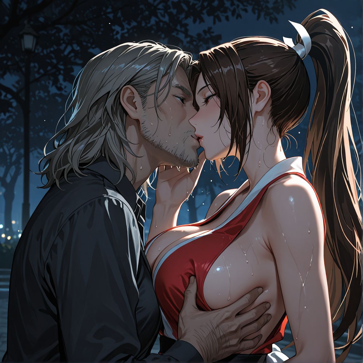 Patreon [KALA AI NSFW] - shiranui mai pt3   Ai generated