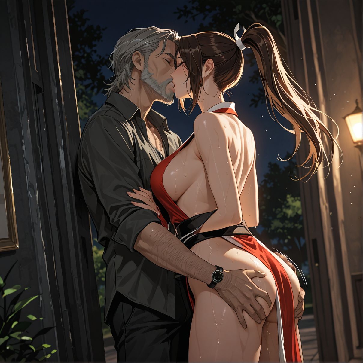 Patreon [KALA AI NSFW] - shiranui mai pt3   Ai generated