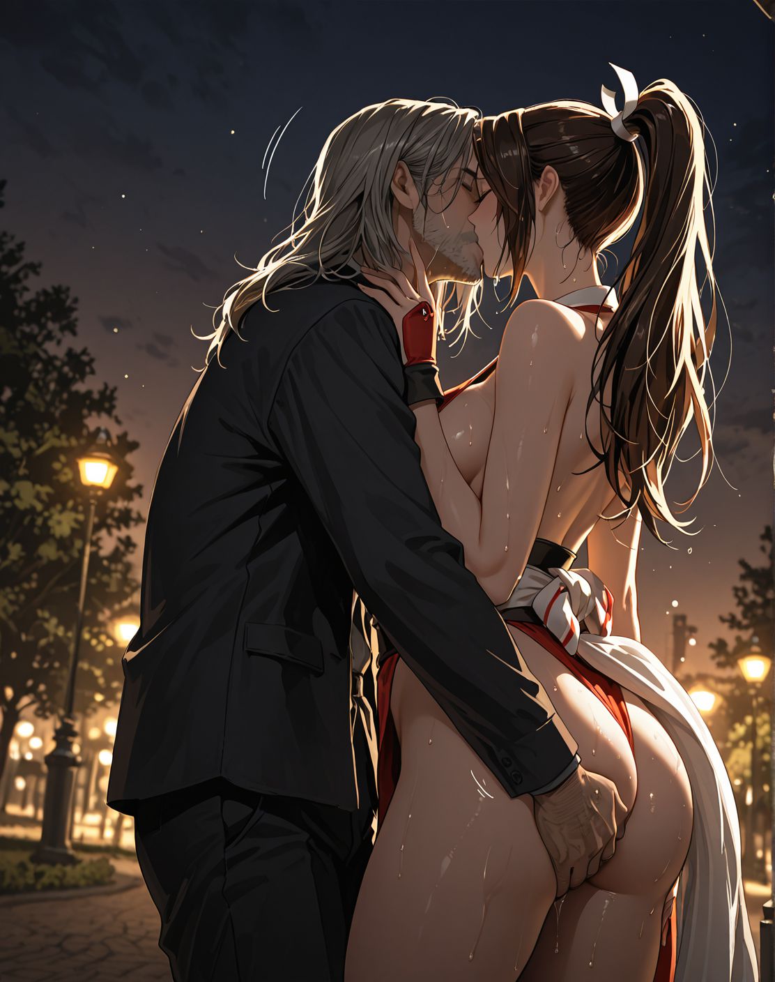 Patreon [KALA AI NSFW] - shiranui mai pt3   Ai generated