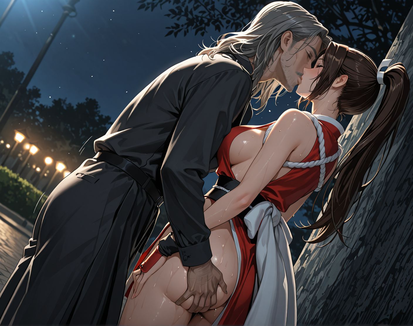 Patreon [KALA AI NSFW] - shiranui mai pt3   Ai generated