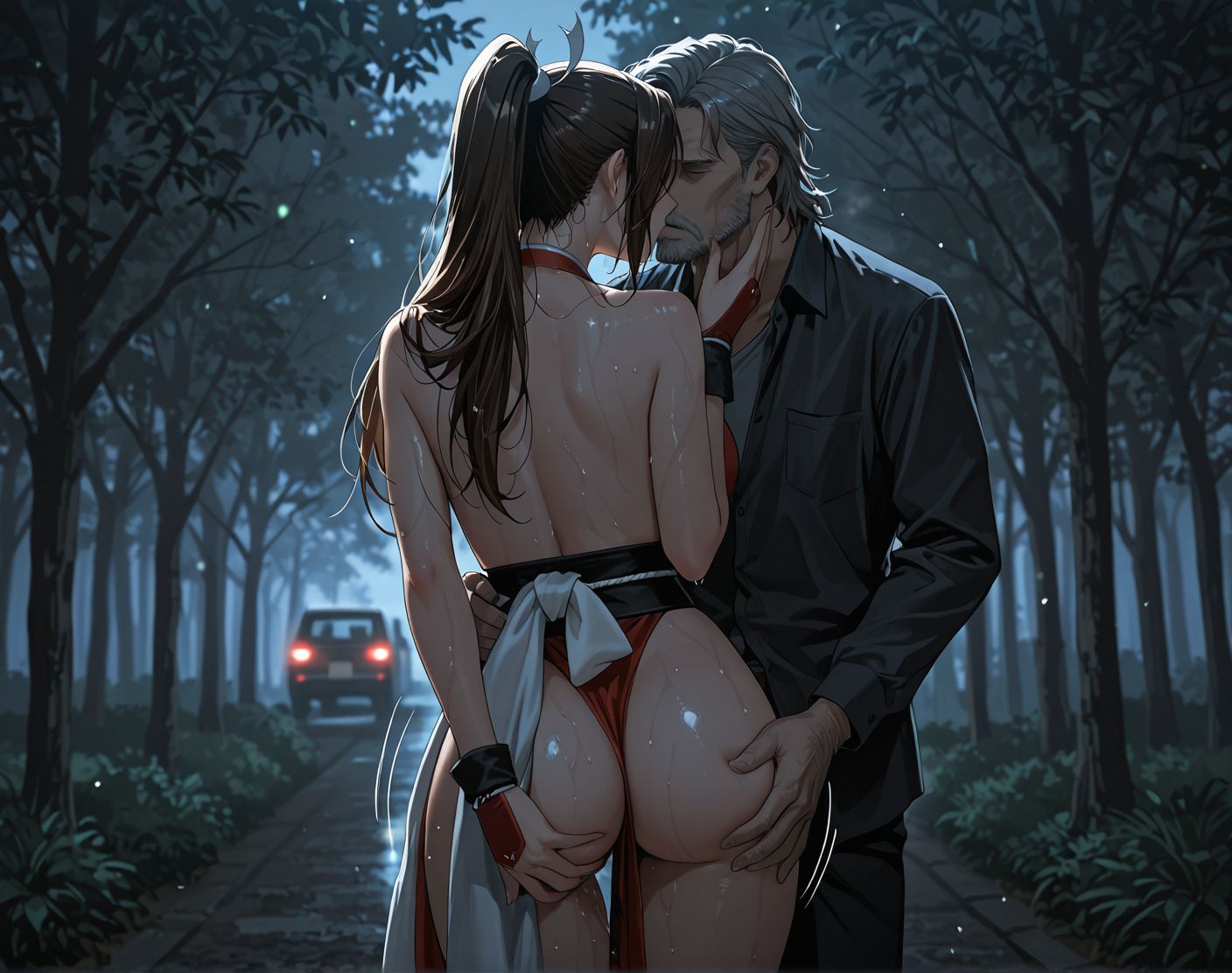 Patreon [KALA AI NSFW] - shiranui mai pt3   Ai generated