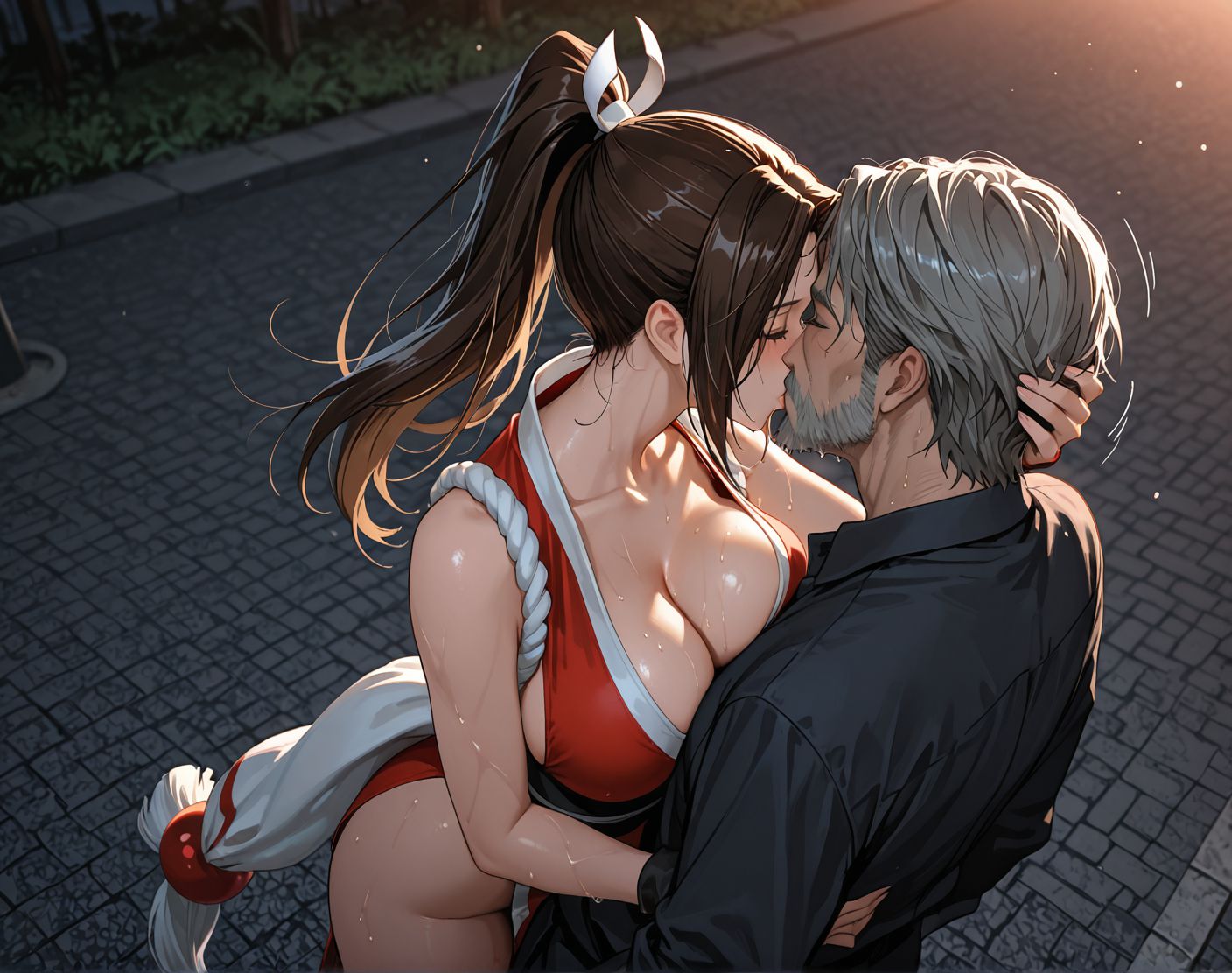 Patreon [KALA AI NSFW] - shiranui mai pt3   Ai generated