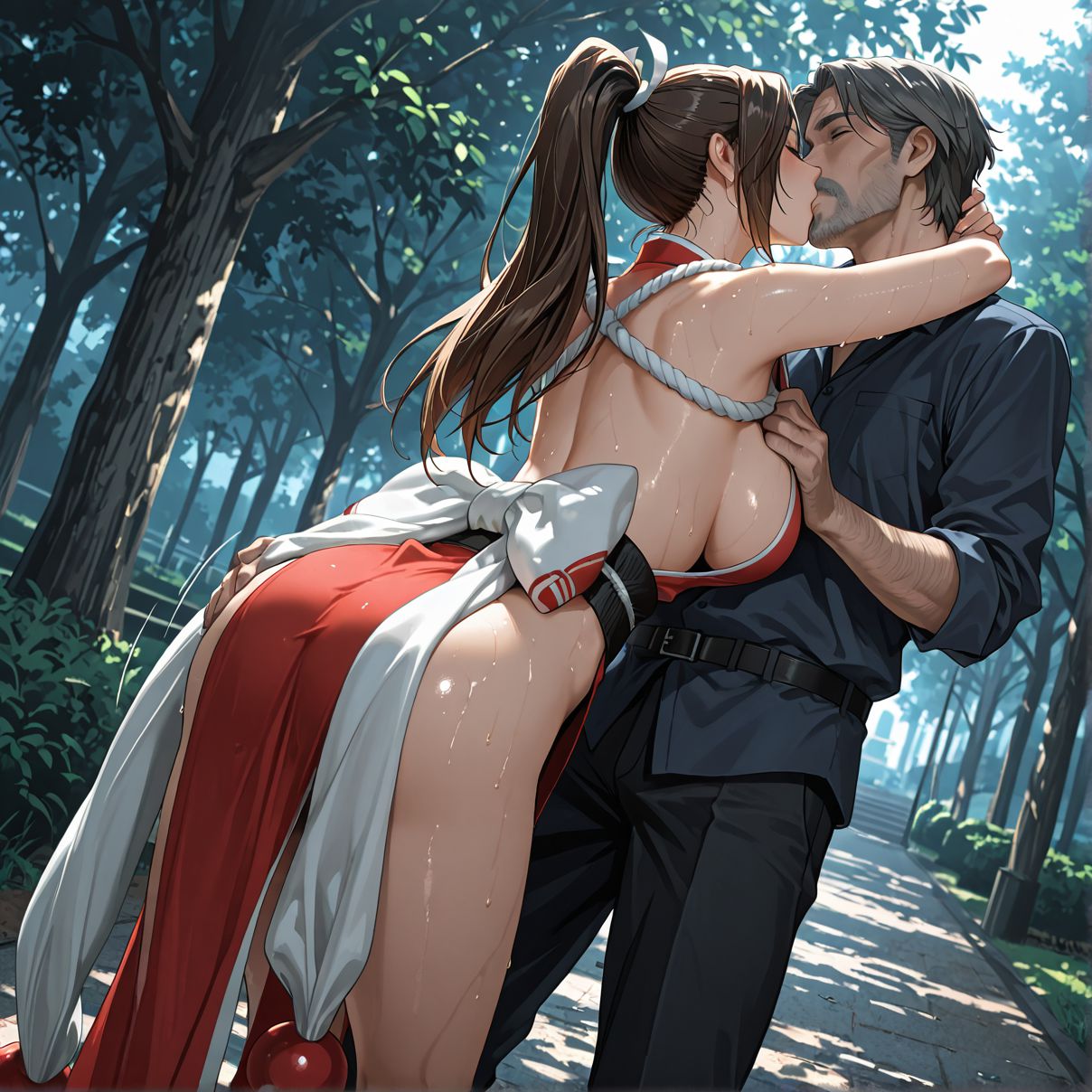 Patreon [KALA AI NSFW] - shiranui mai pt3   Ai generated