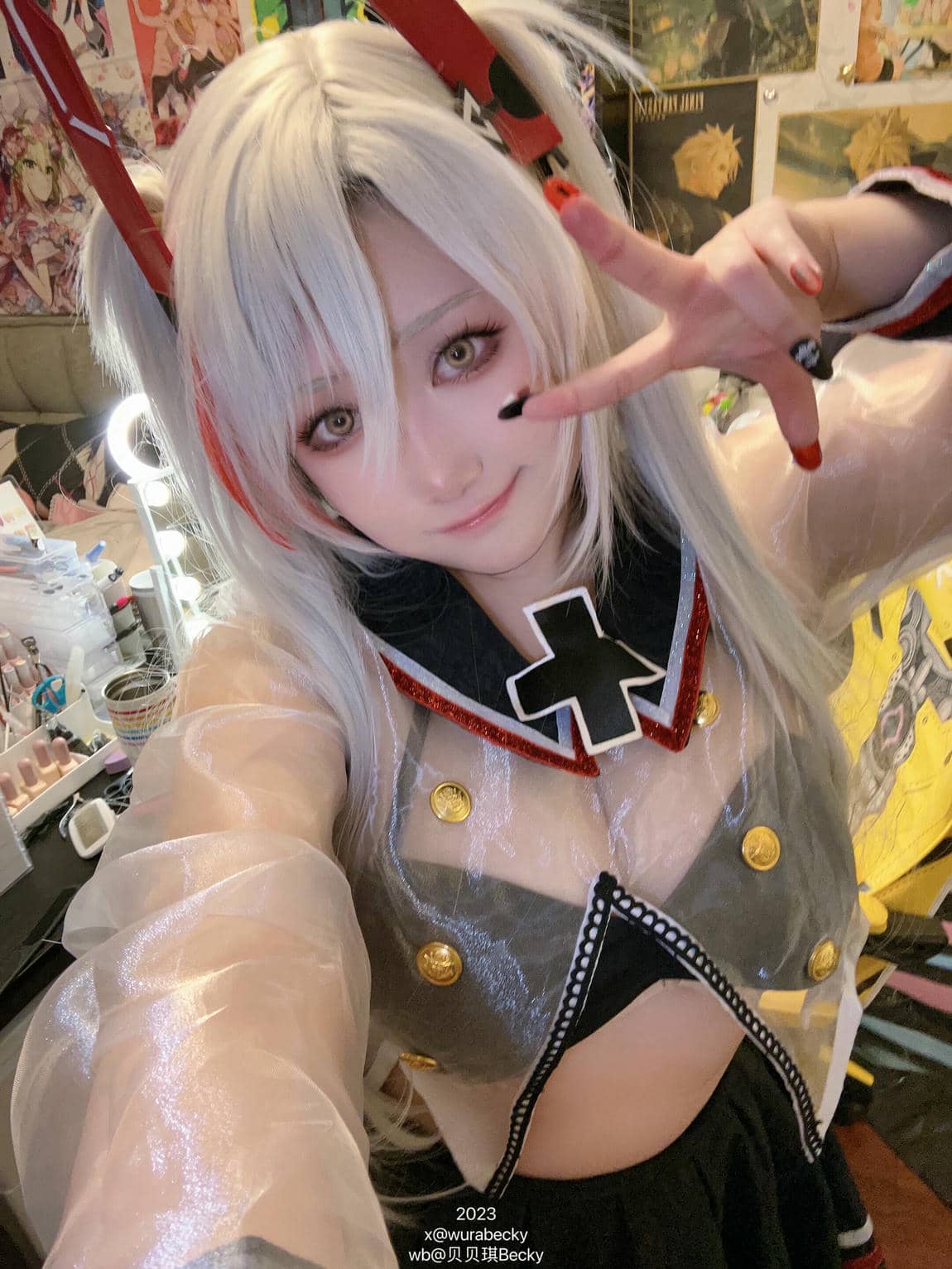 贝贝琪Becky 欧根亲王 透明JK 碧蓝航线