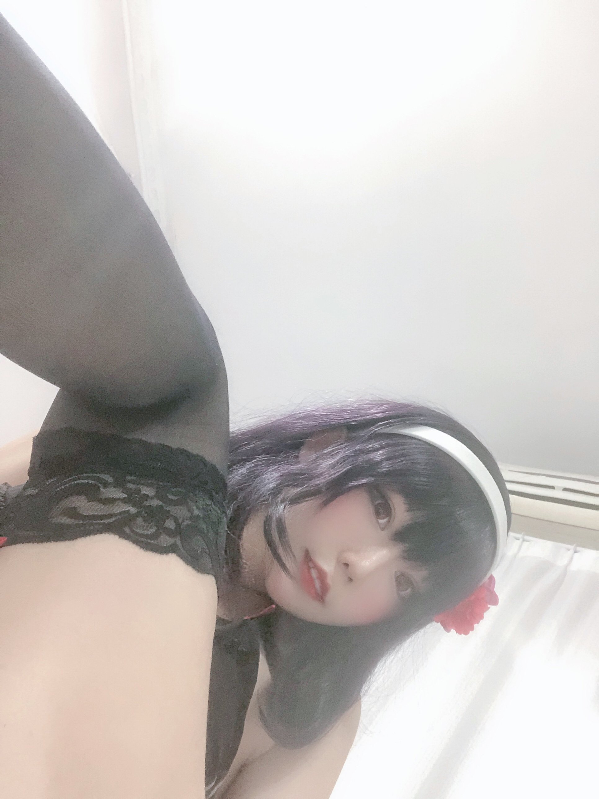 香草喵露露 No.015 诗羽学姐睡衣自拍