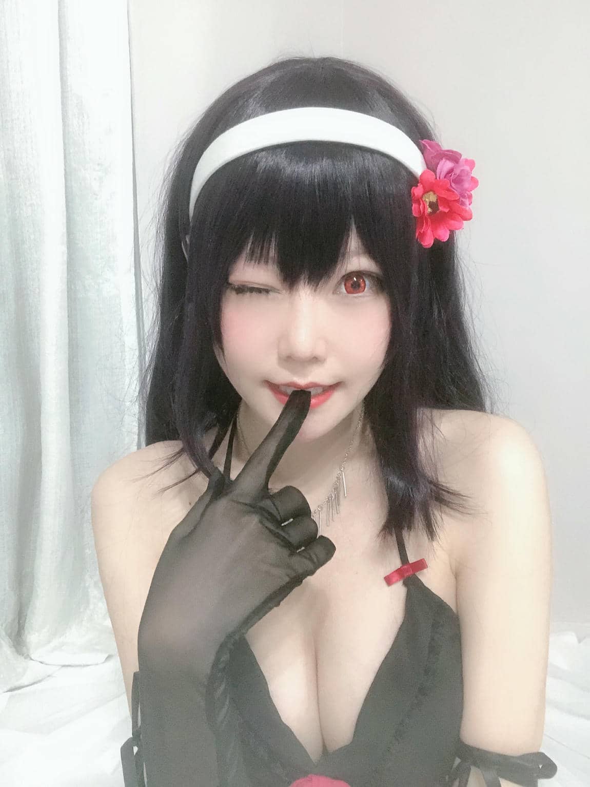 香草喵露露 No.015 诗羽学姐睡衣自拍