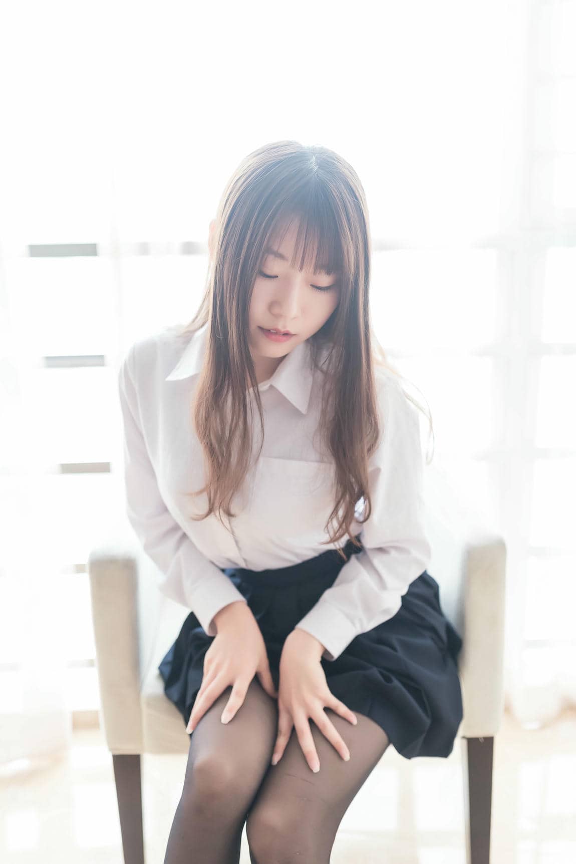 香草喵露露 NO.006 黑丝萌妹