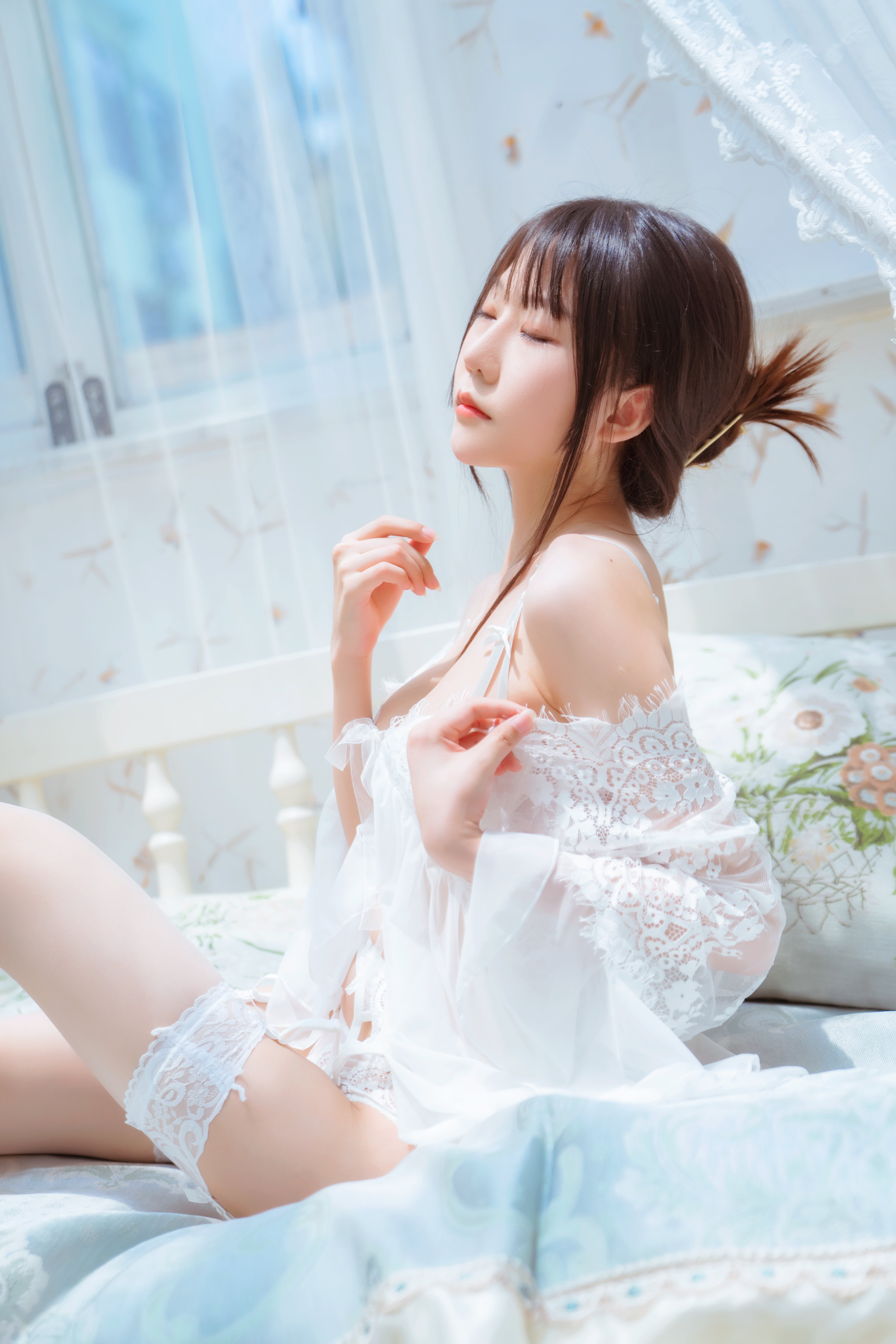 香草喵露露 NO.005 玻璃房少女