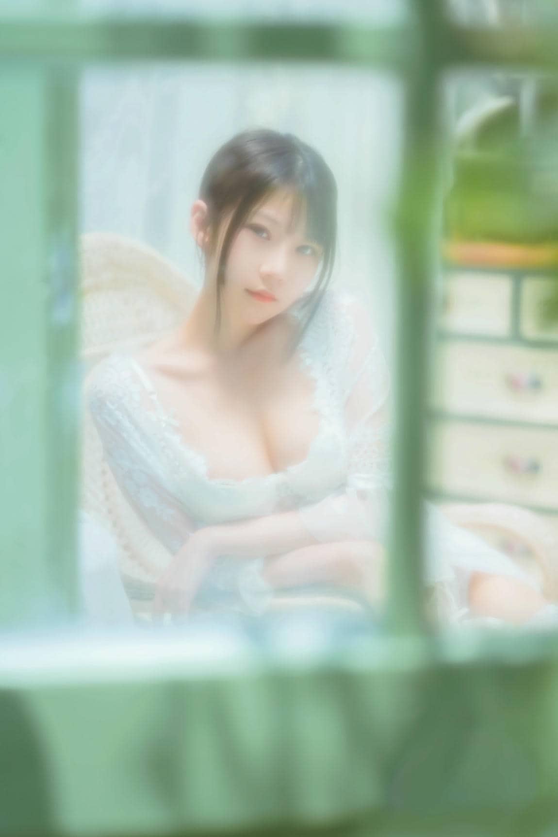 香草喵露露 NO.005 玻璃房少女