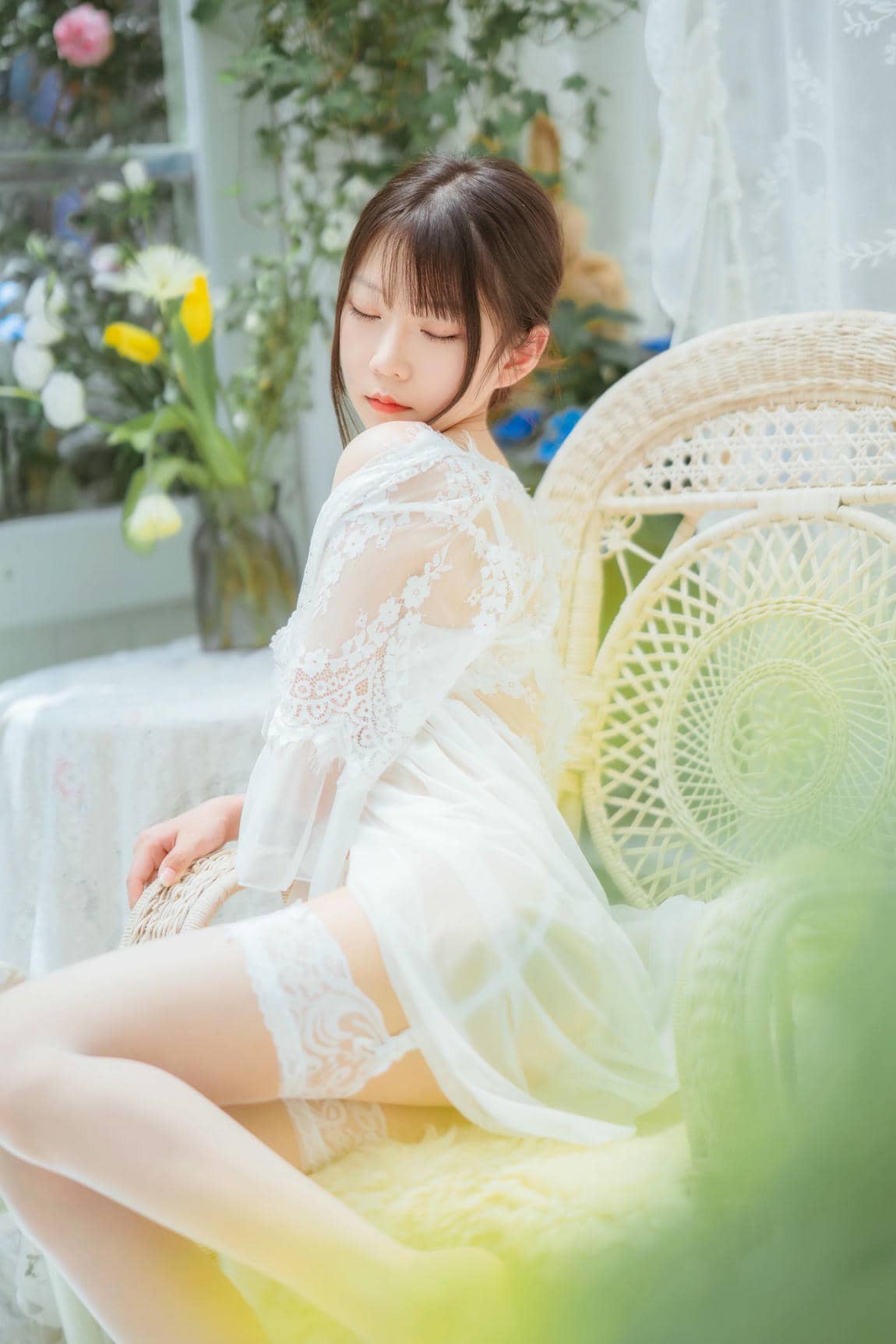 香草喵露露 NO.005 玻璃房少女