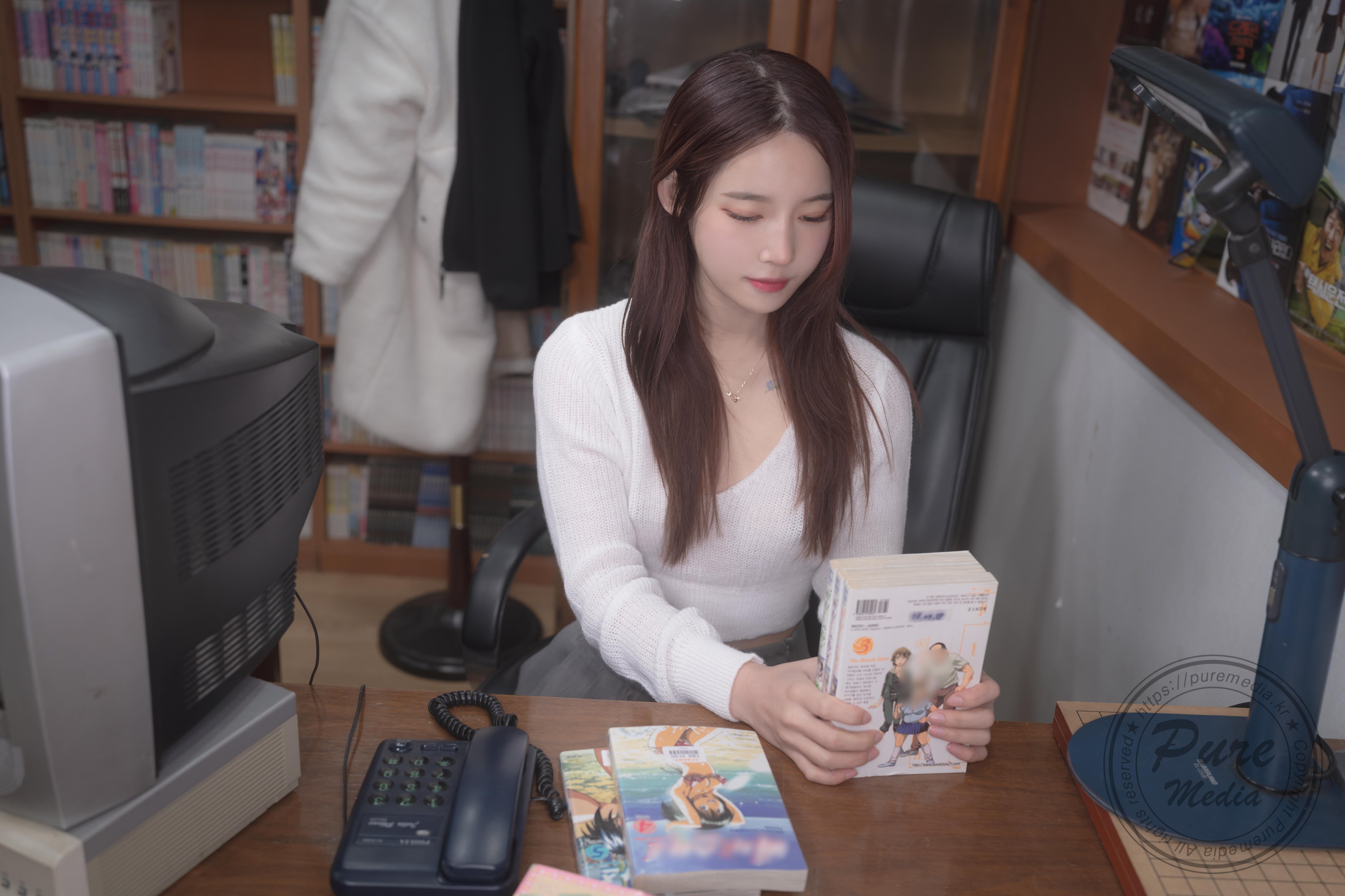 [Pure Media] Vol.273 Yeha (예하) - Dreaming With Library Girl