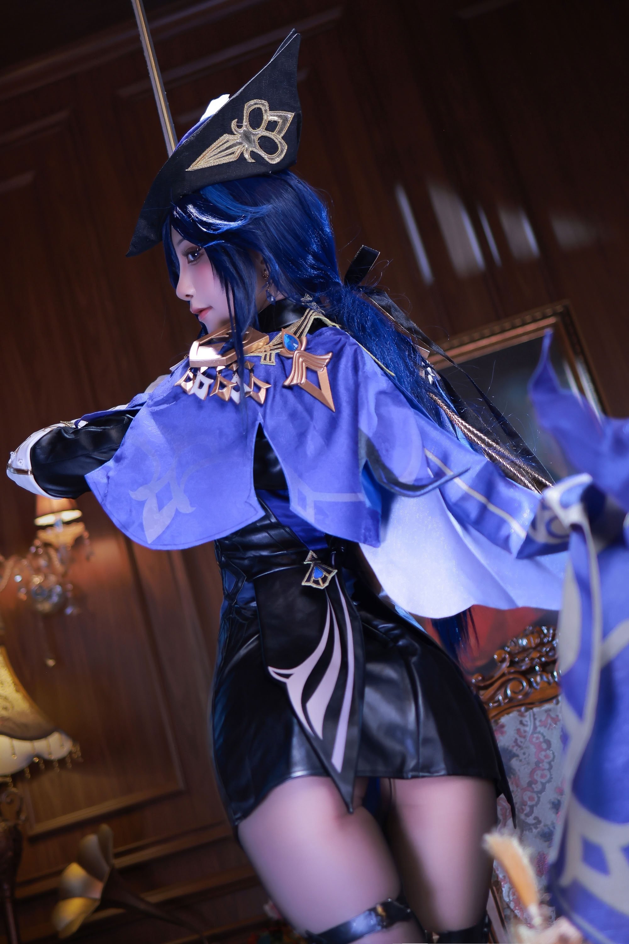 水淼Aqua cosplay Clorinde - Genshin Impact