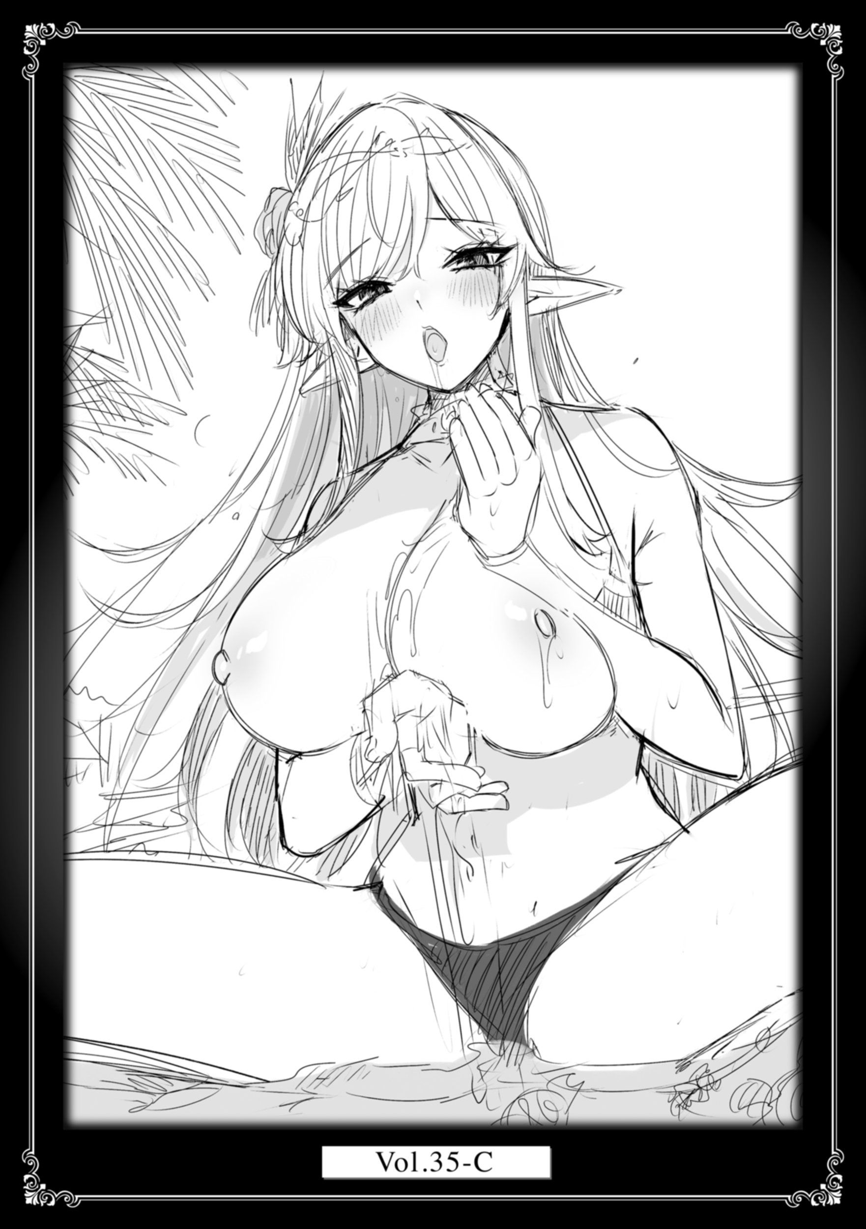 [kakao] 独身ハンターの出逢いはエルフの森で♡ 第6話 [无毒汉化组] [無修正] [DL版]