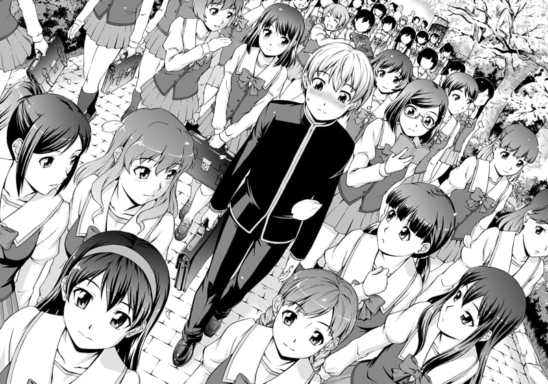 [しのぎ鋭介] ボク女子校に入学しました|我在女子校裡入學就讀了+番外 [中国翻訳][疏碼][DL版]
