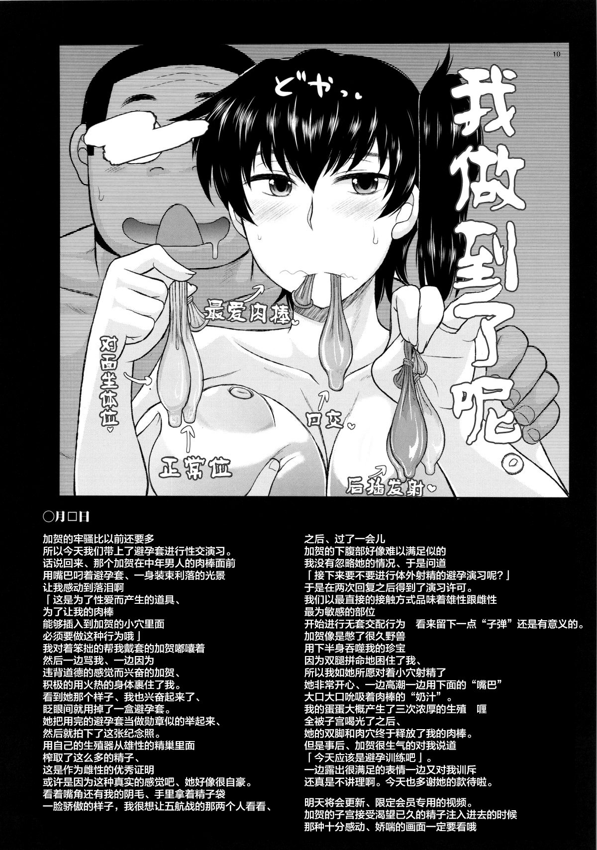 [グレートキャニオン (ディープバレー)]艦娘絶対受精作戦報告書～純真むちむち爆乳艦娘達がひたすら他所の鎮守府のキモオタ提督に着弾放精!白いオタマジャクシで托卵されちゃう本まとめ。～ (艦隊これくしょん -艦これ-)[中国翻訳][疏碼]
